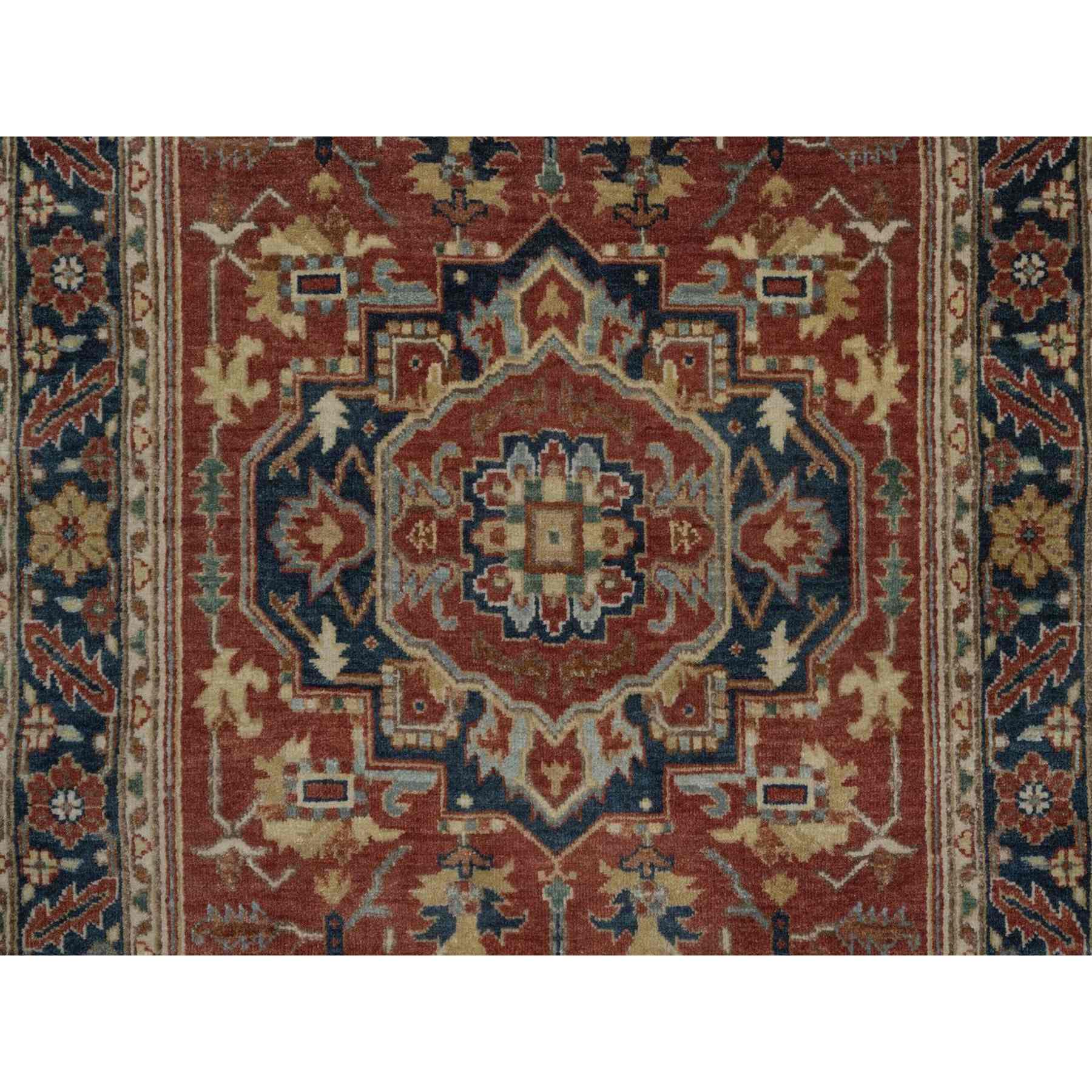 Heriz-Hand-Knotted-Rug-463890