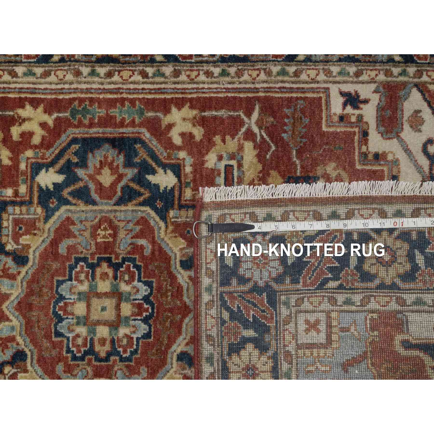 Heriz-Hand-Knotted-Rug-463890