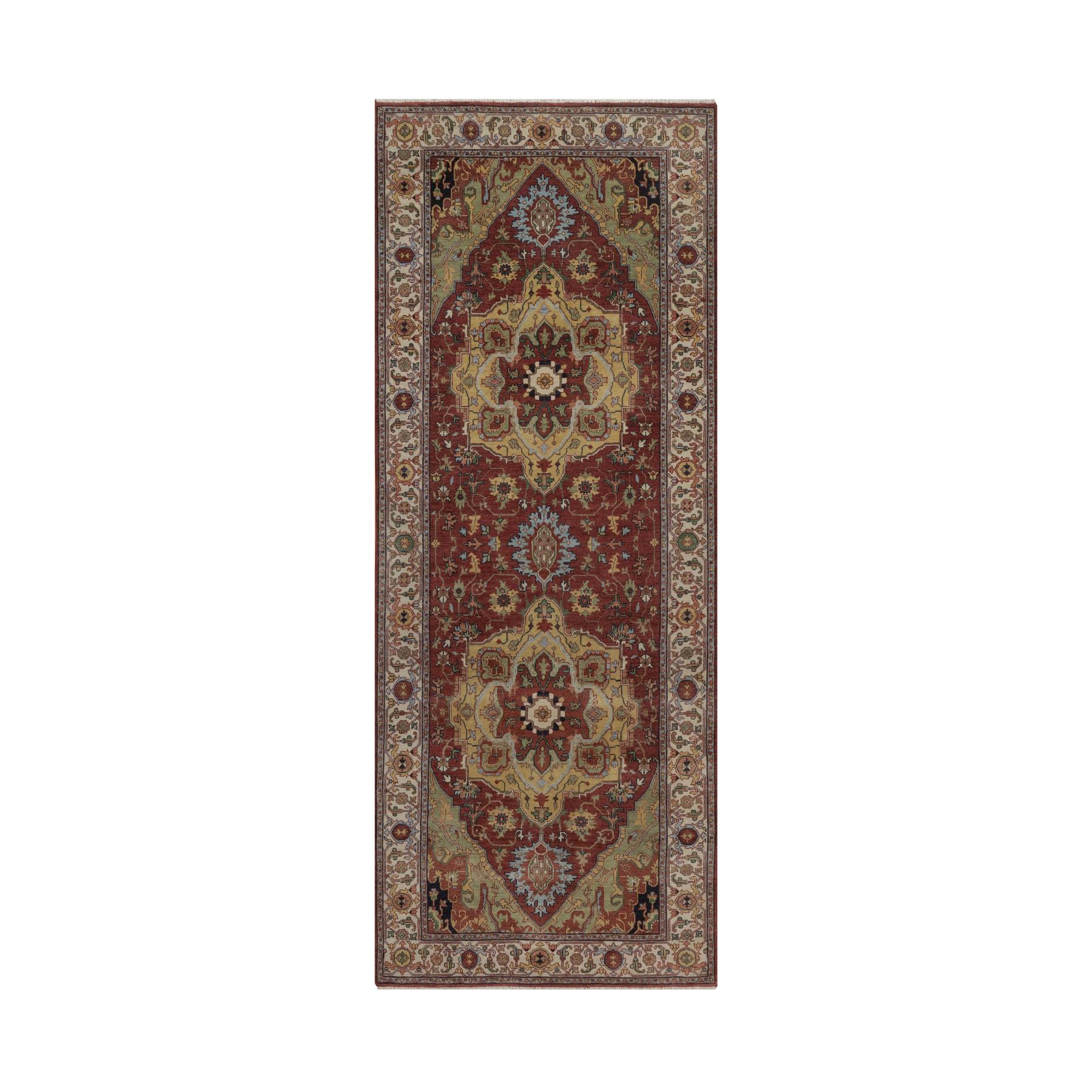 Heriz-Hand-Knotted-Rug-463900