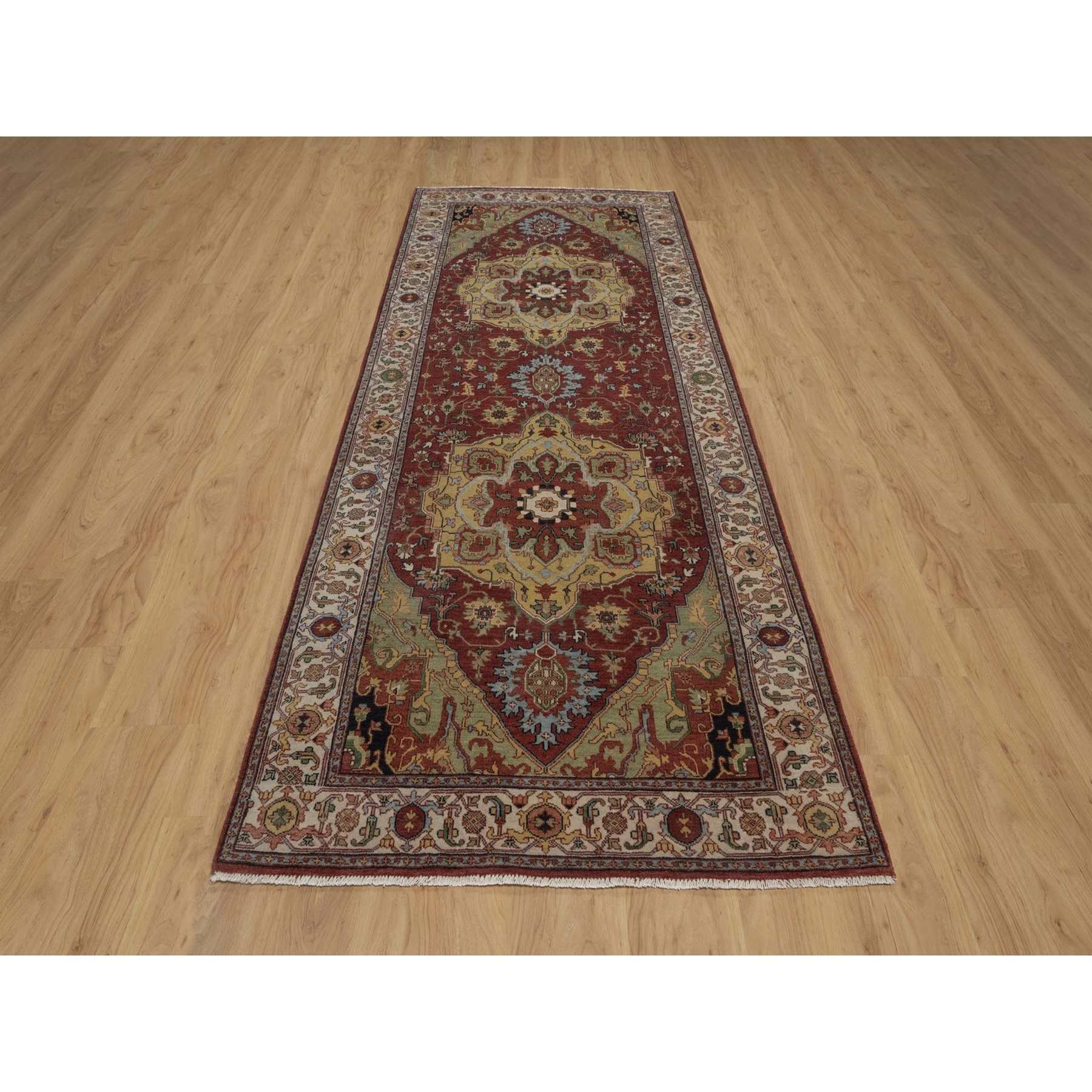 Heriz-Hand-Knotted-Rug-463900