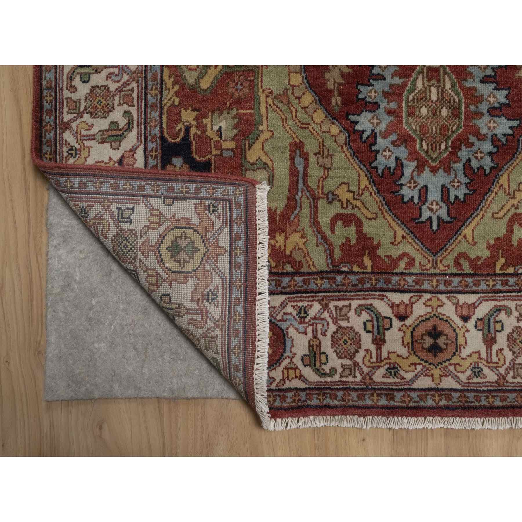 Heriz-Hand-Knotted-Rug-463900