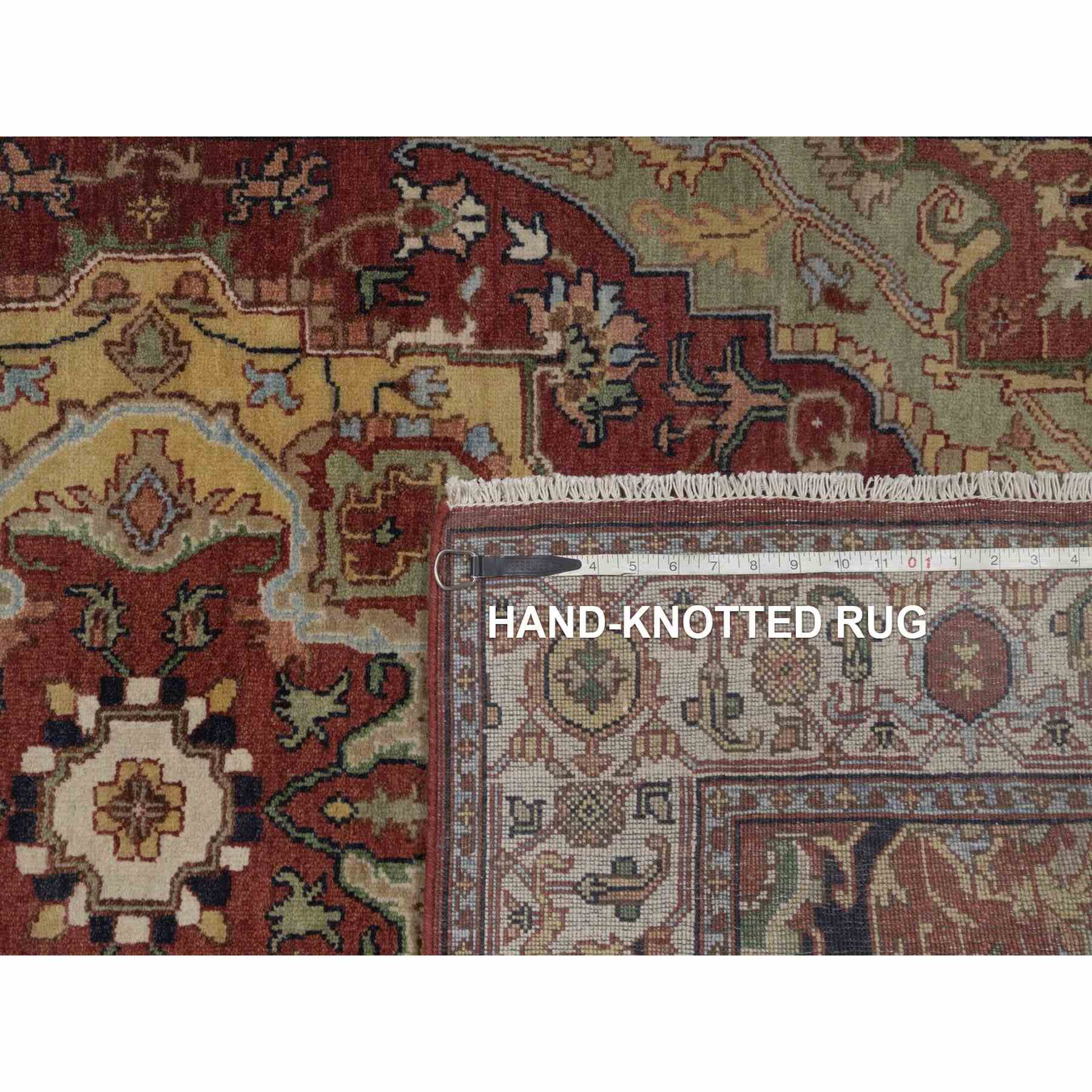 Heriz-Hand-Knotted-Rug-463900