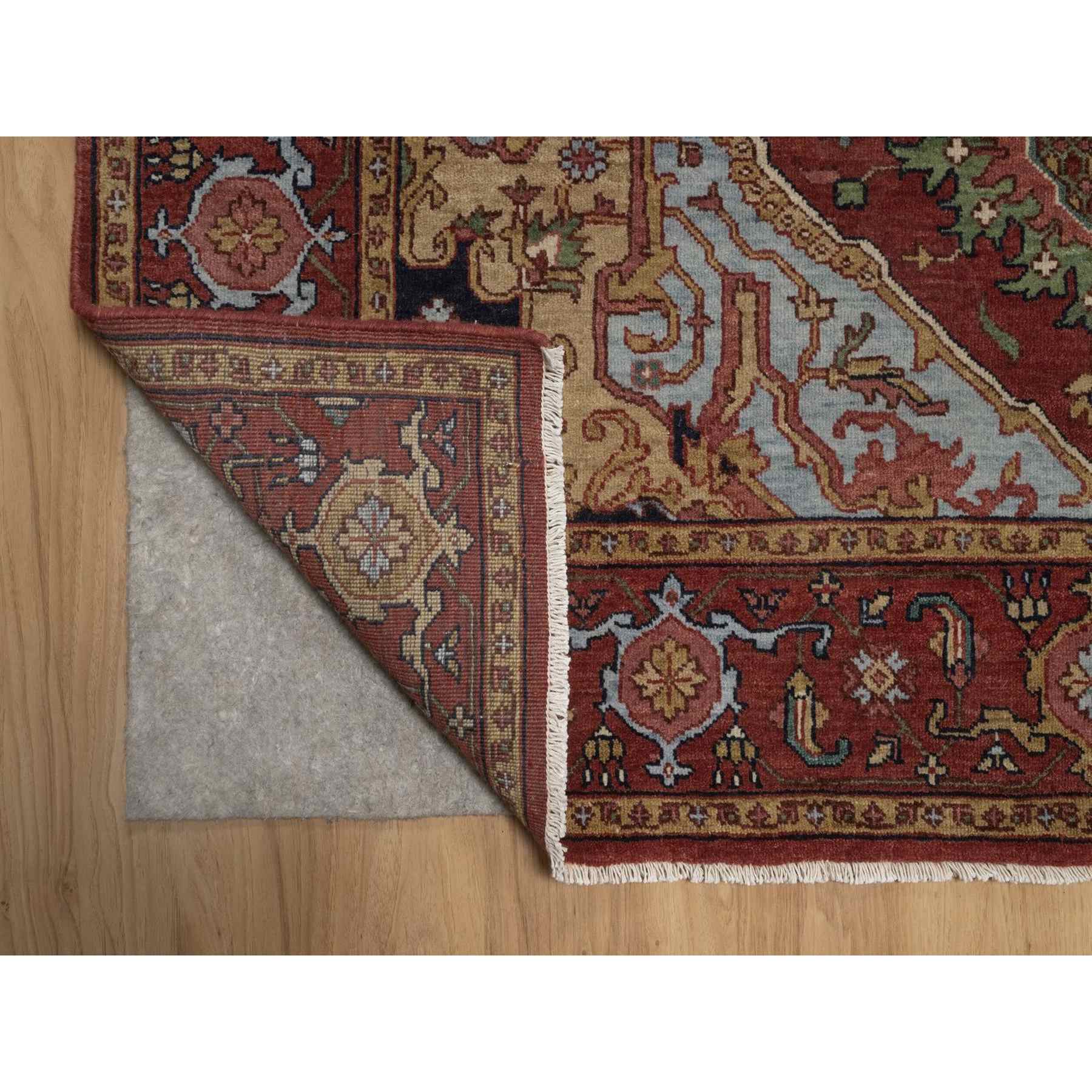 Heriz-Hand-Knotted-Rug-463910