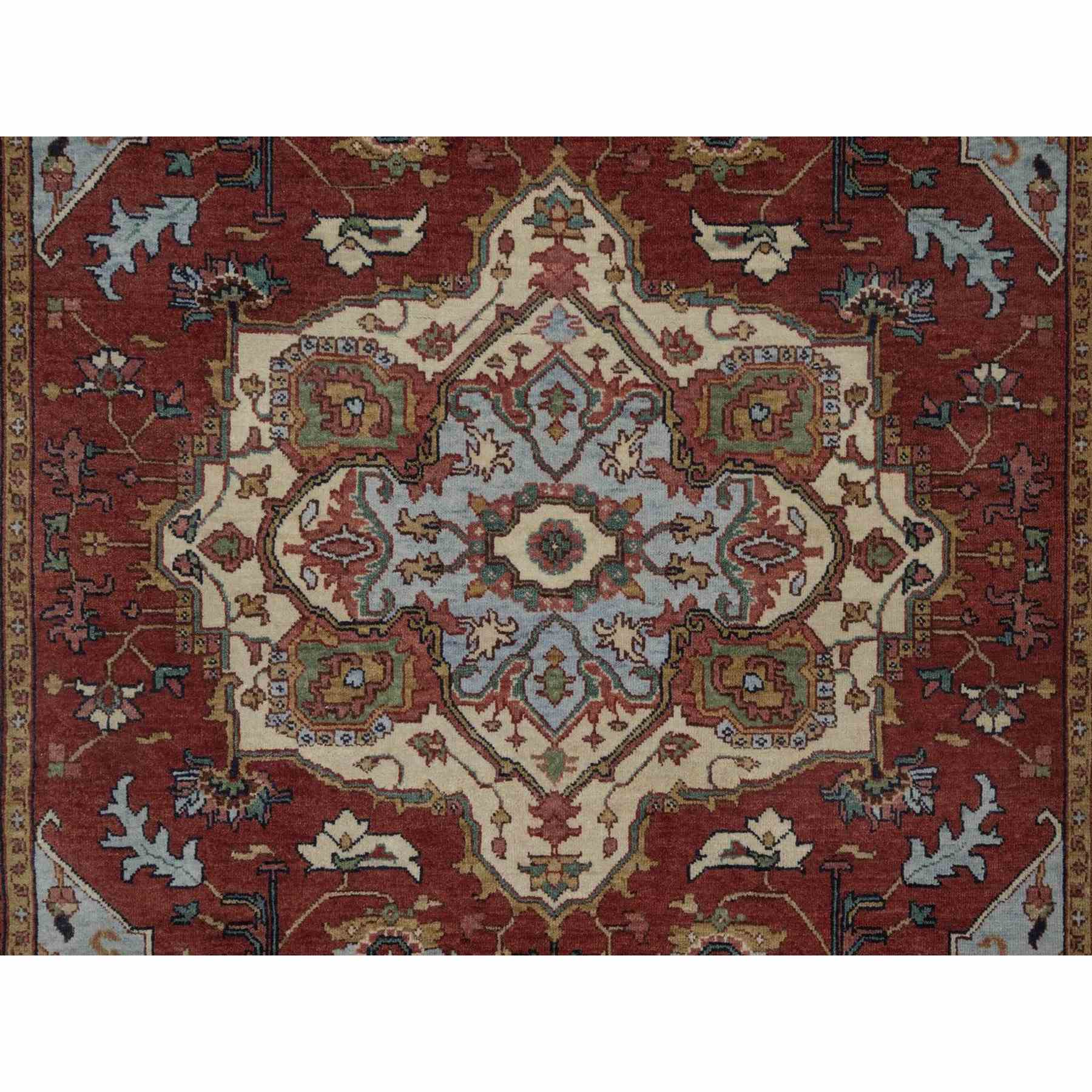 Heriz-Hand-Knotted-Rug-463910