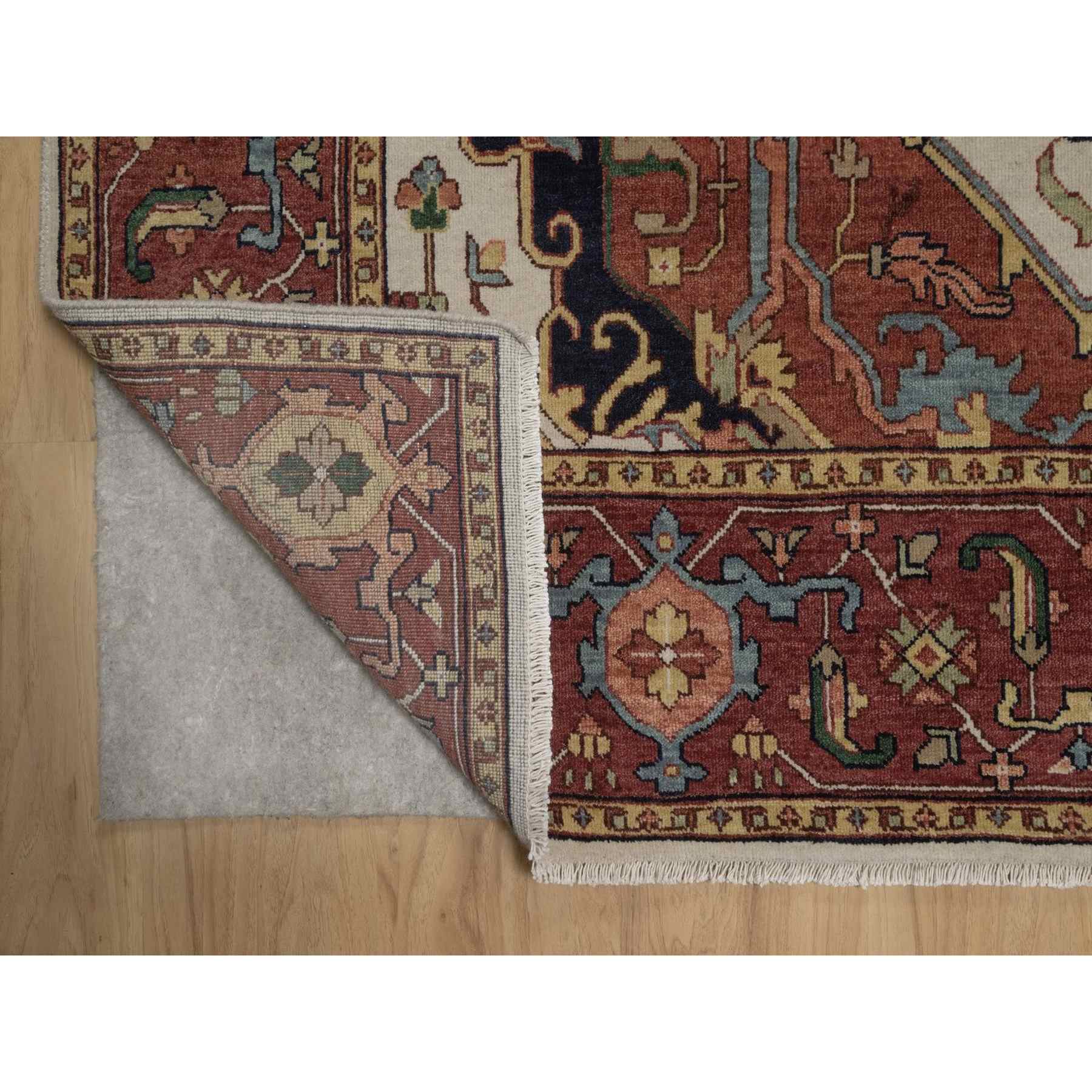 Heriz-Hand-Knotted-Rug-463915