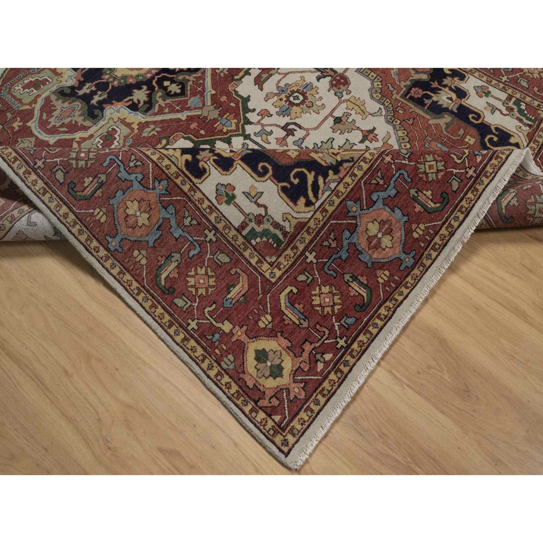 Heriz-Hand-Knotted-Rug-463915