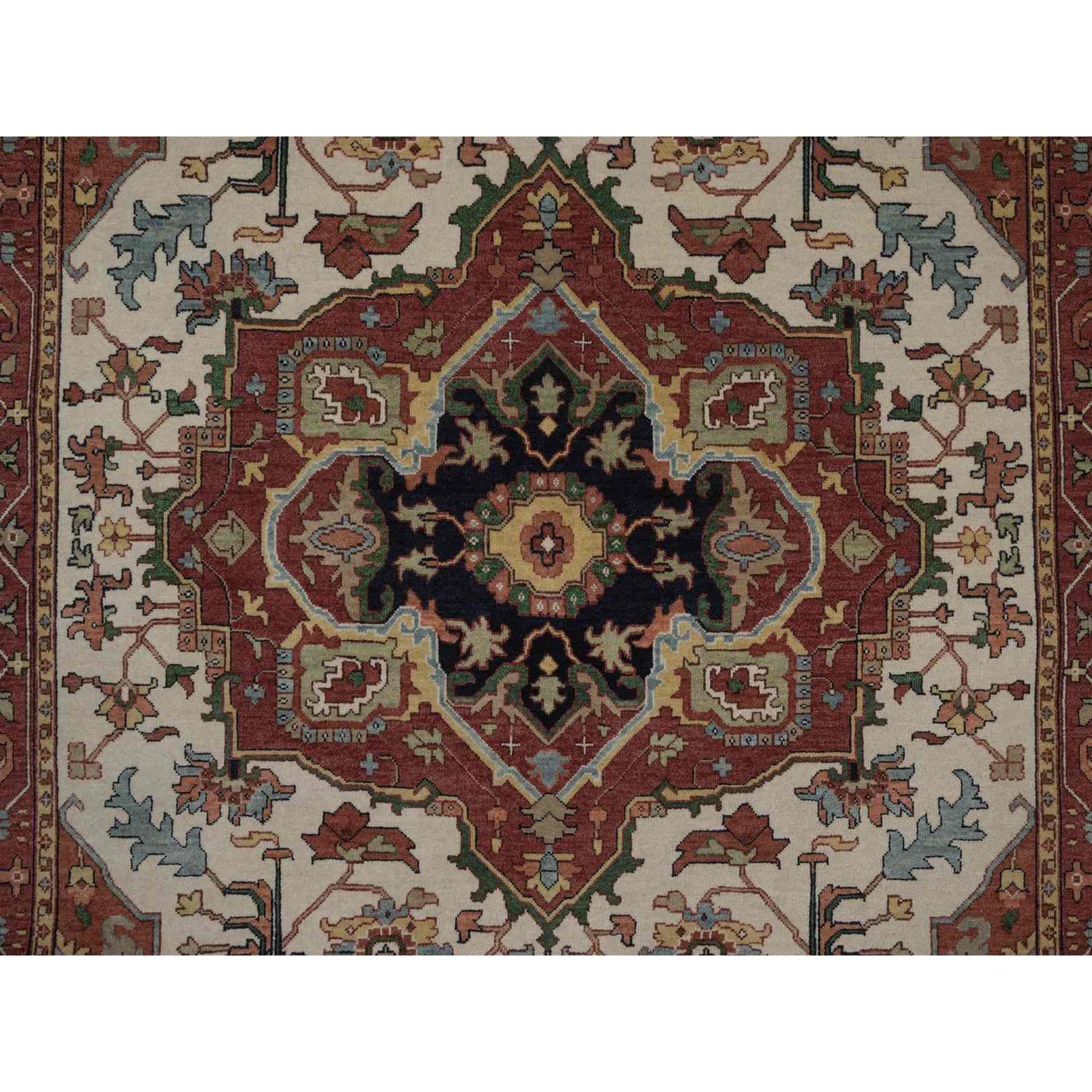 Heriz-Hand-Knotted-Rug-463915