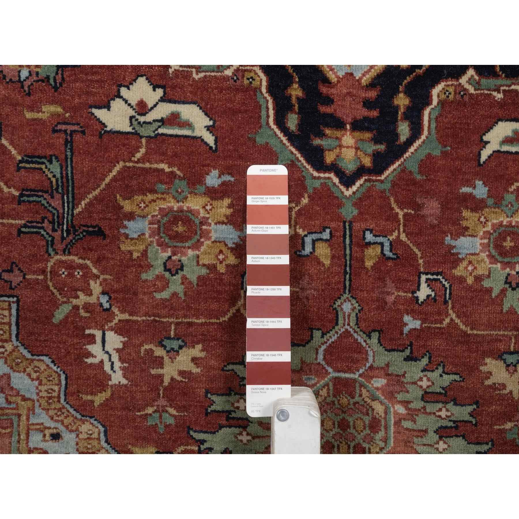 Heriz-Hand-Knotted-Rug-463920
