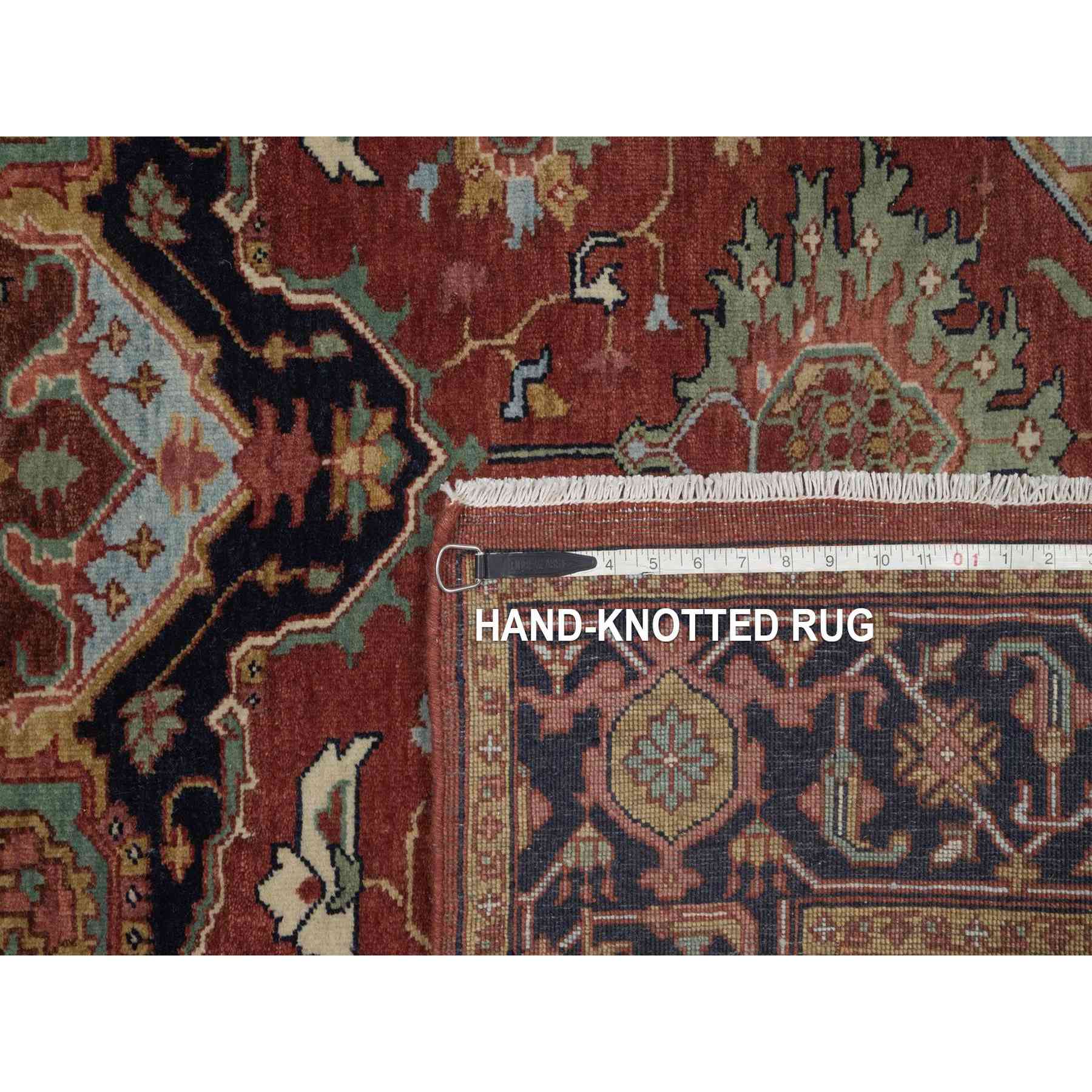 Heriz-Hand-Knotted-Rug-463920