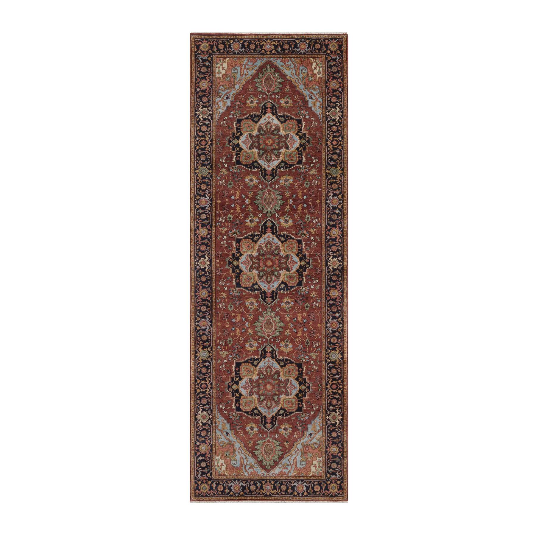 Heriz-Hand-Knotted-Rug-463925