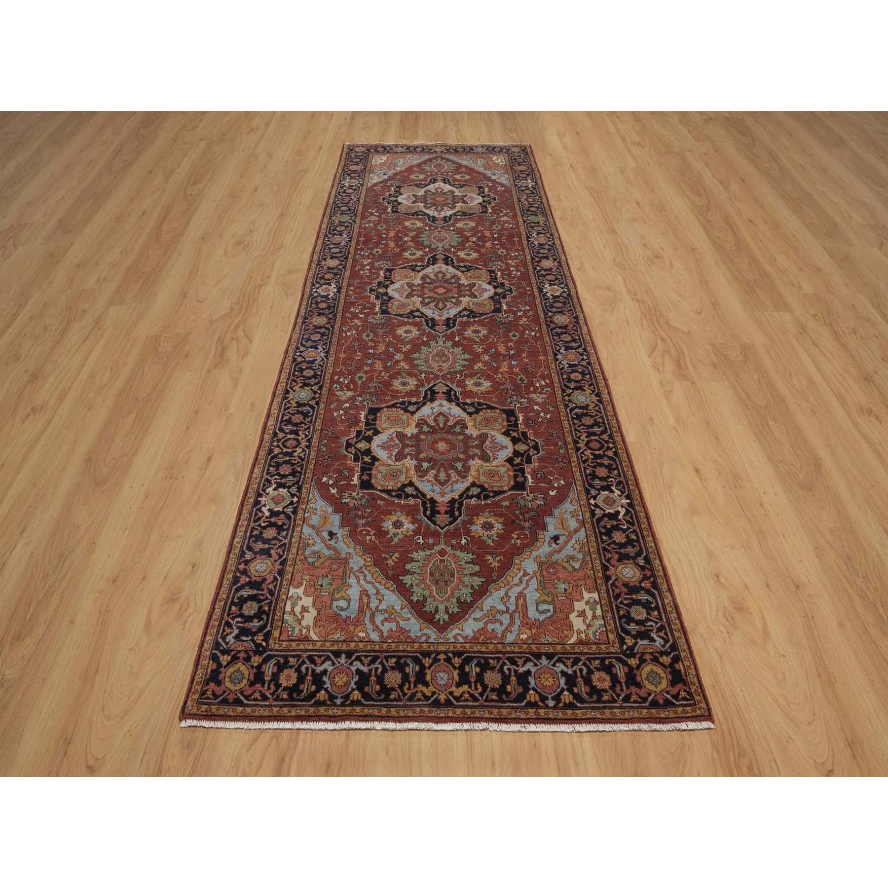 Heriz-Hand-Knotted-Rug-463925