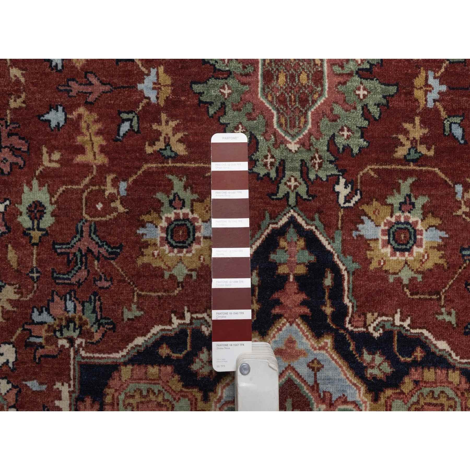 Heriz-Hand-Knotted-Rug-463925