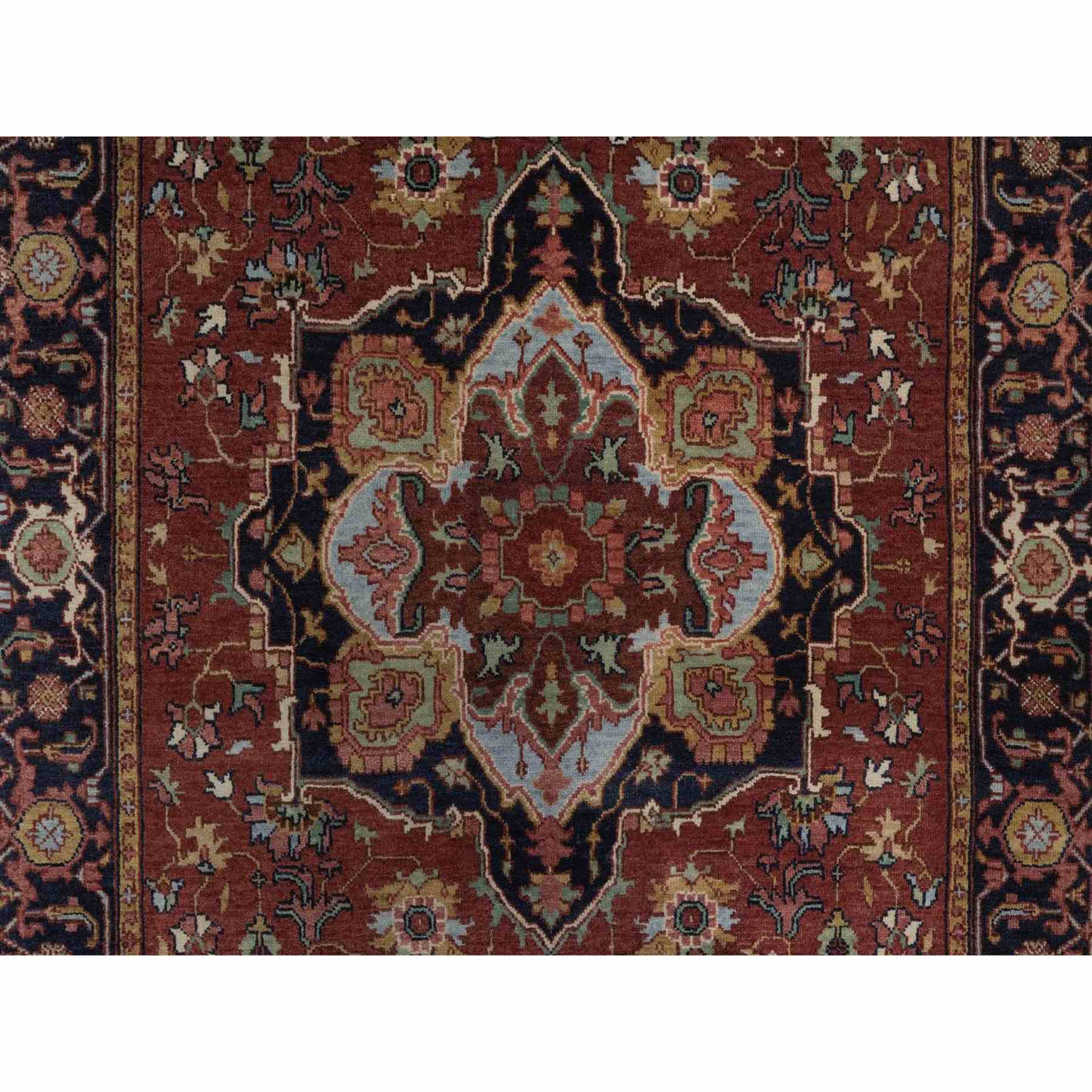 Heriz-Hand-Knotted-Rug-463925