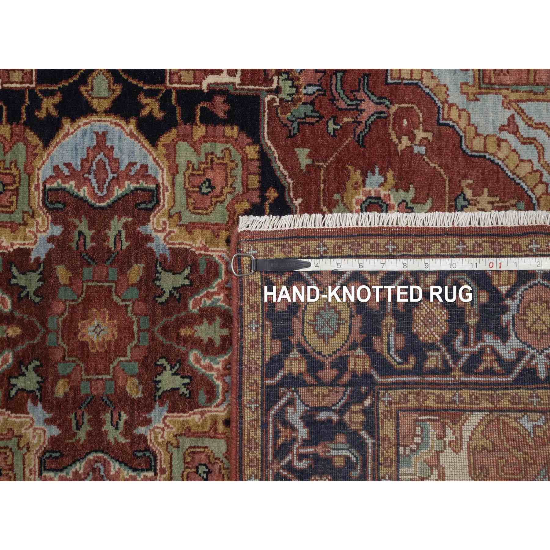 Heriz-Hand-Knotted-Rug-463925