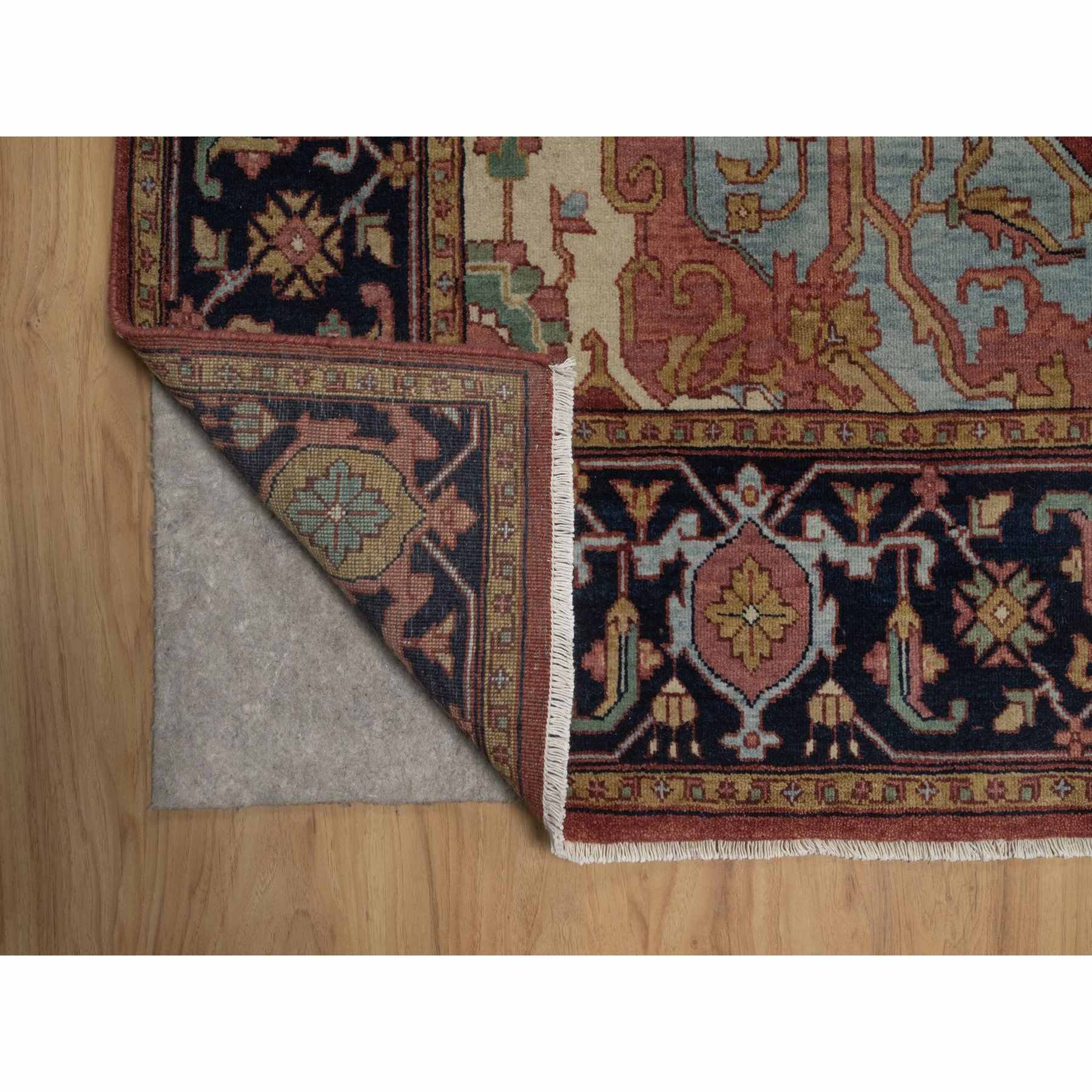 Heriz-Hand-Knotted-Rug-463930