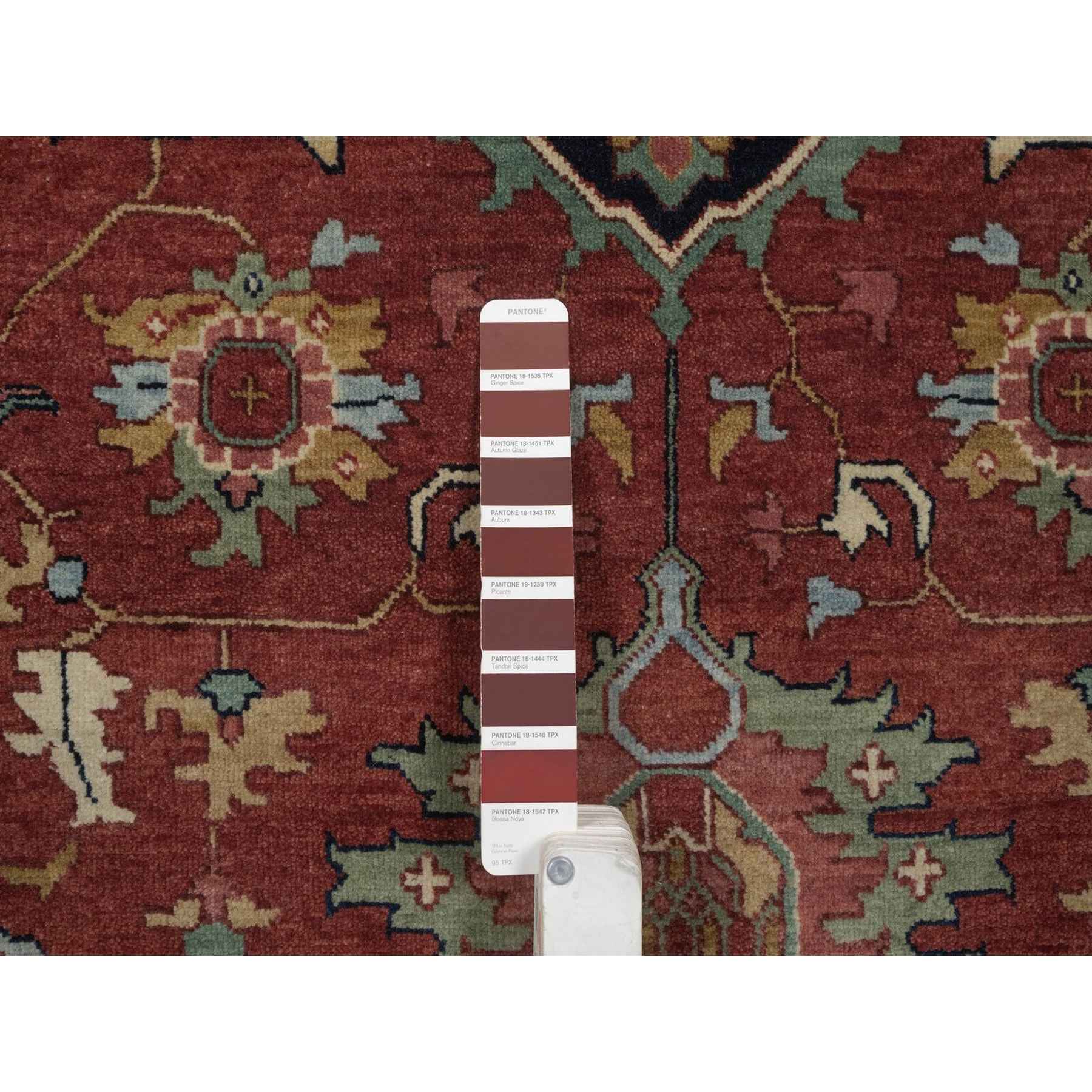Heriz-Hand-Knotted-Rug-463930