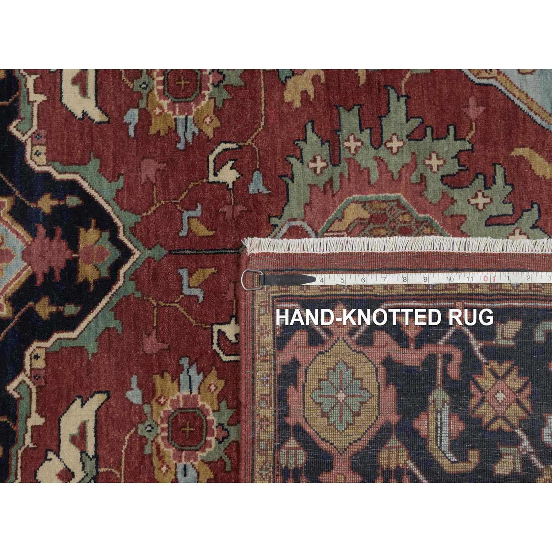 Heriz-Hand-Knotted-Rug-463930