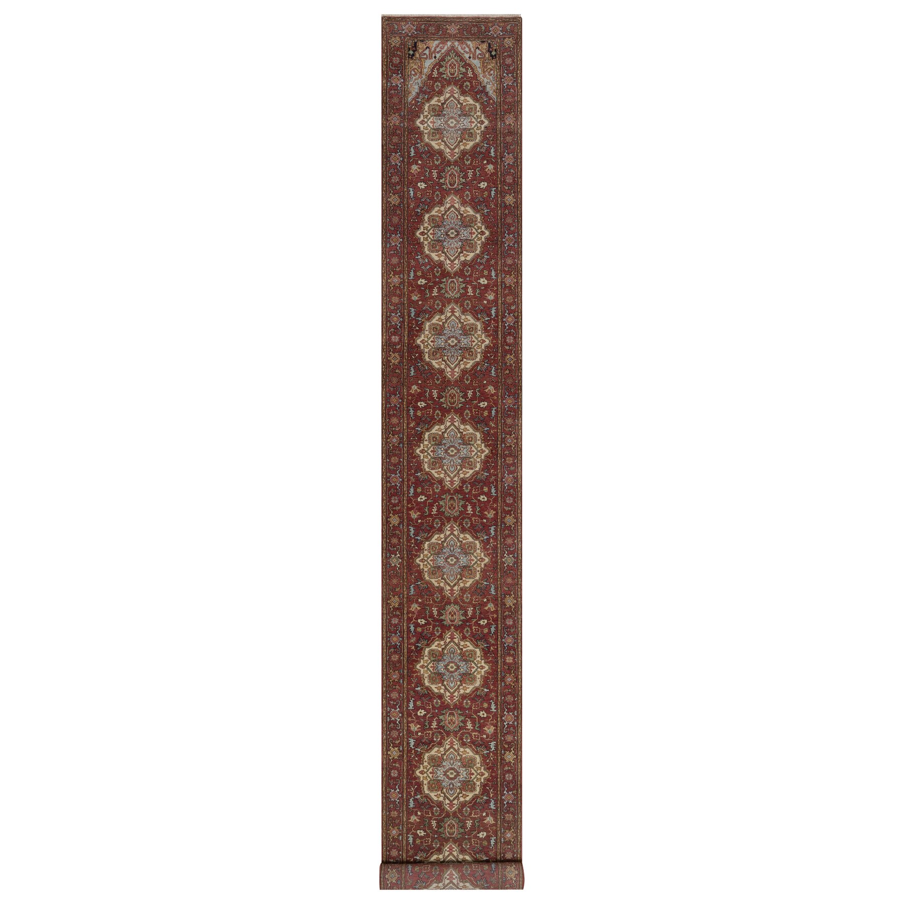 Heriz-Hand-Knotted-Rug-463935