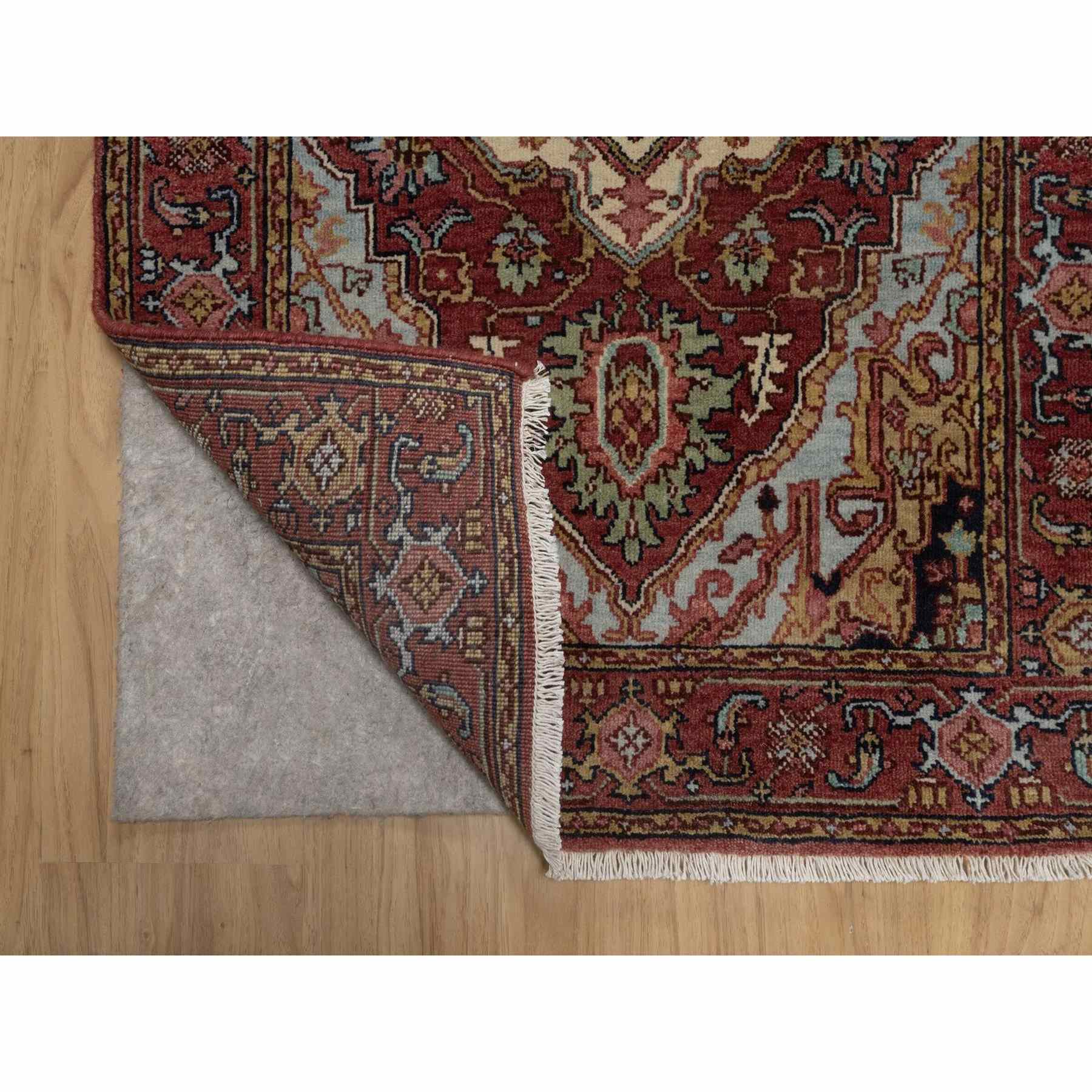 Heriz-Hand-Knotted-Rug-463935