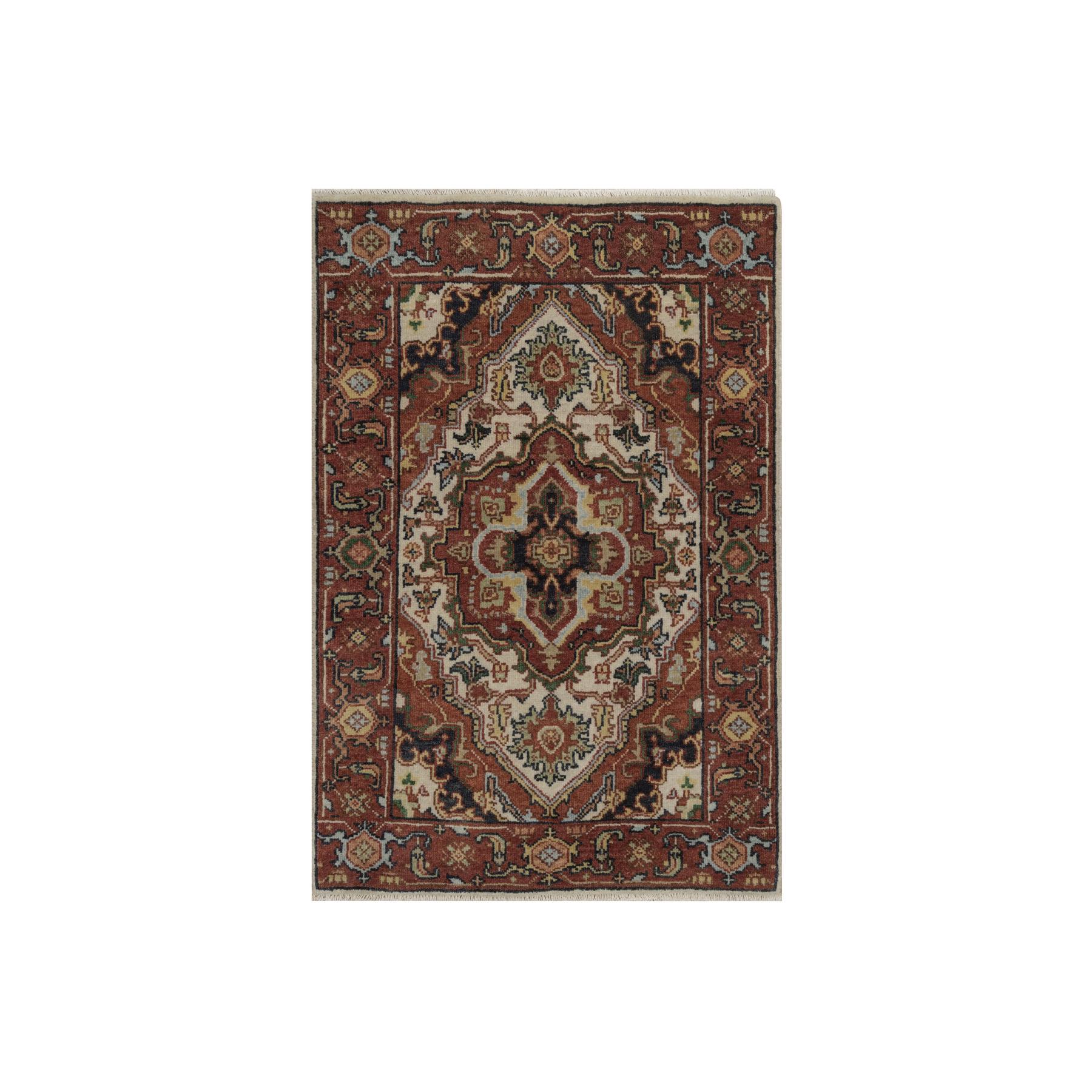 Heriz-Hand-Knotted-Rug-463945