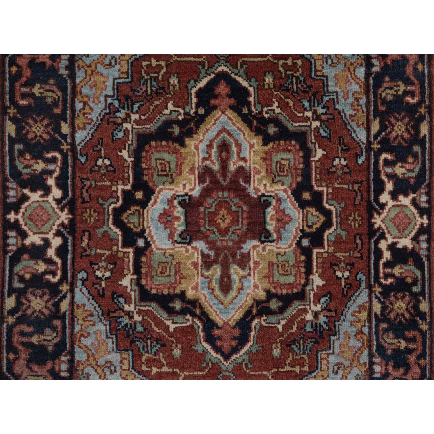 Heriz-Hand-Knotted-Rug-463950