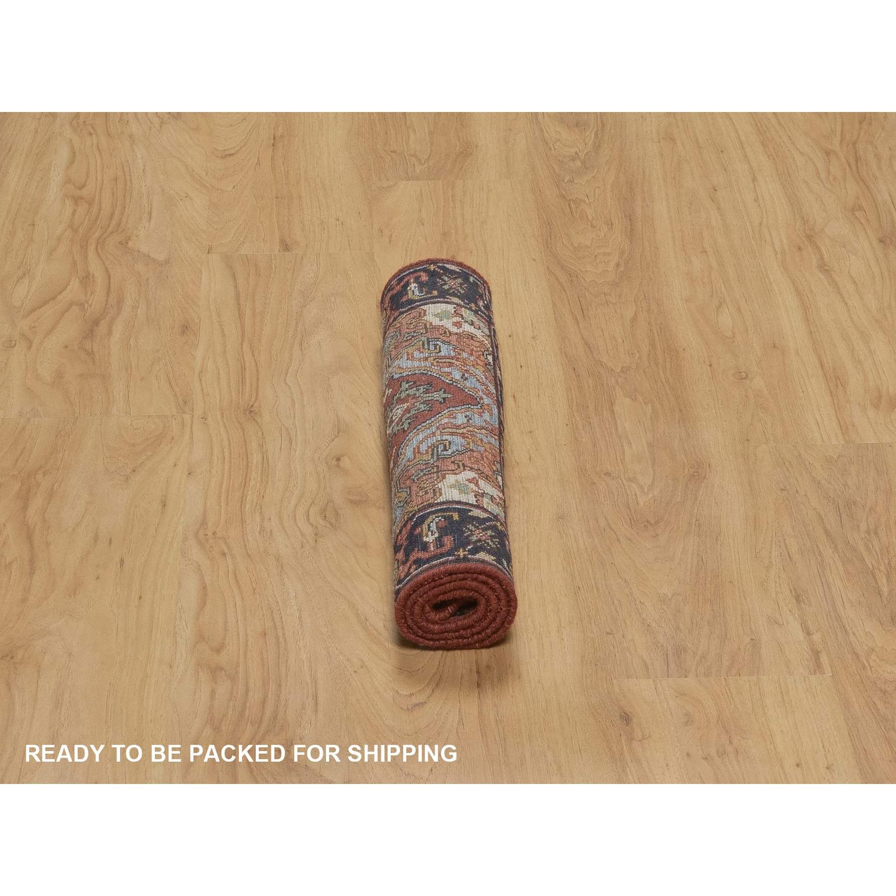 Heriz-Hand-Knotted-Rug-463950