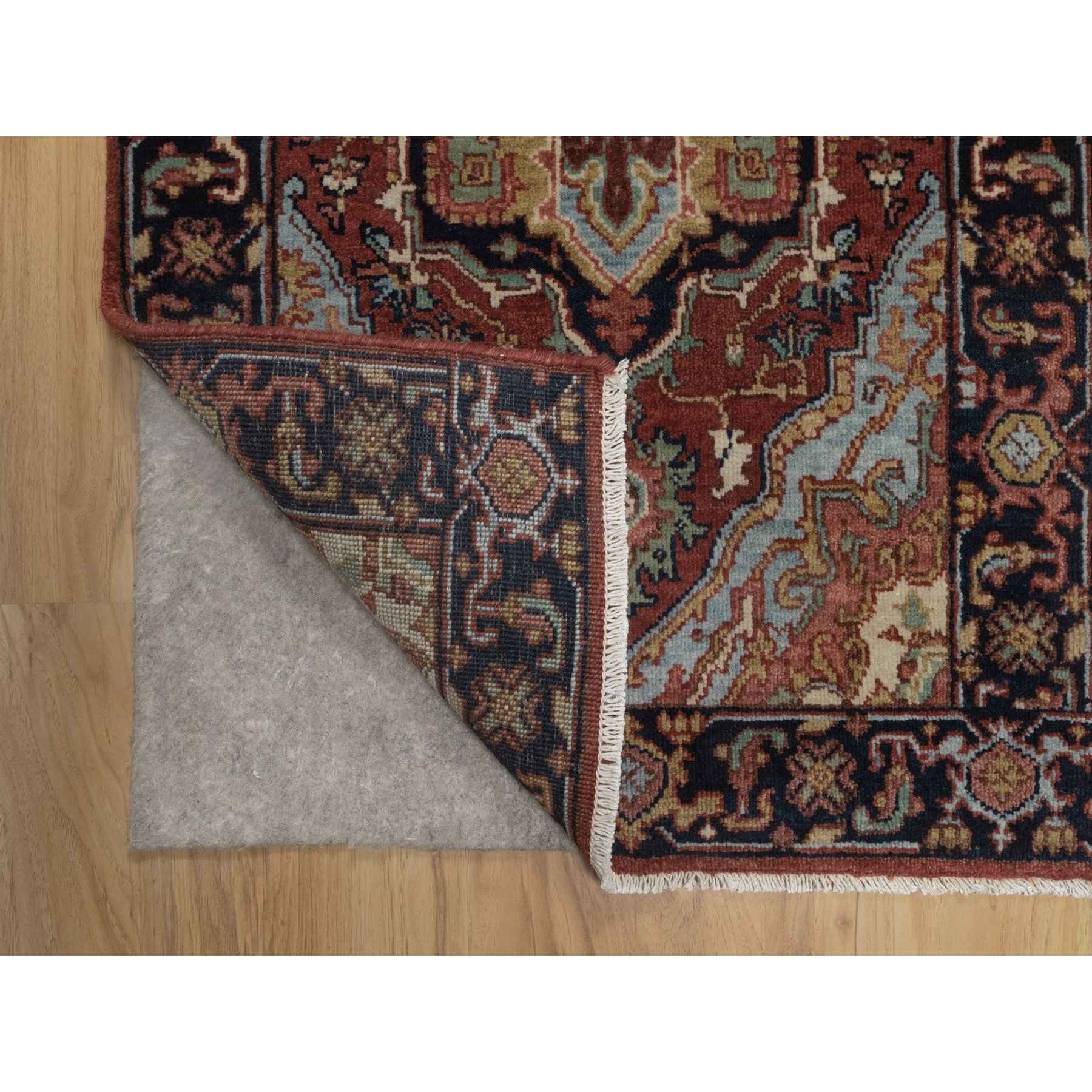 Heriz-Hand-Knotted-Rug-463955