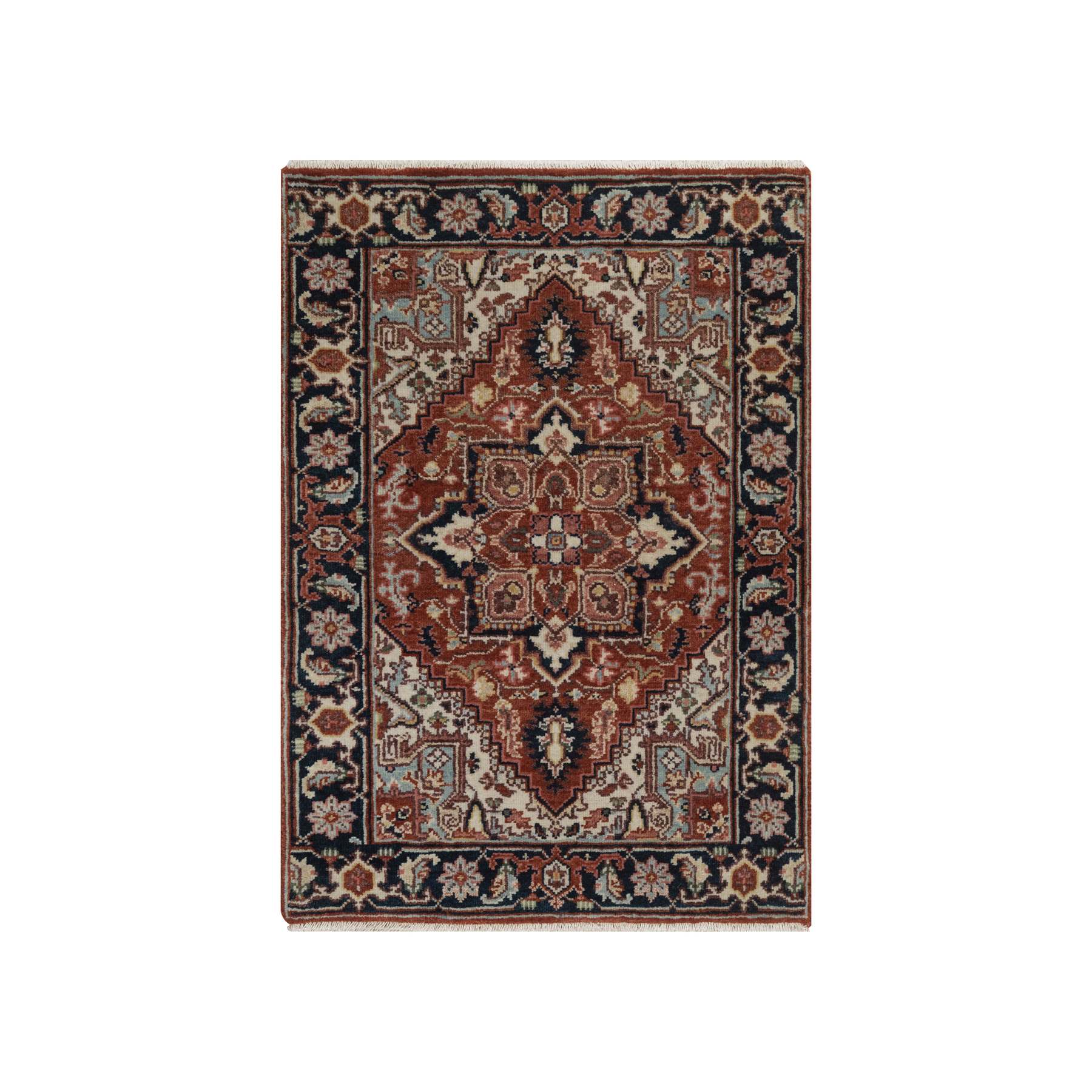 Heriz-Hand-Knotted-Rug-463965