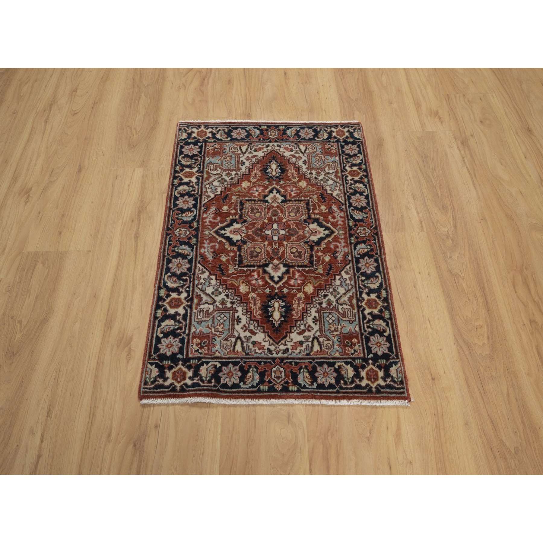 Heriz-Hand-Knotted-Rug-463965