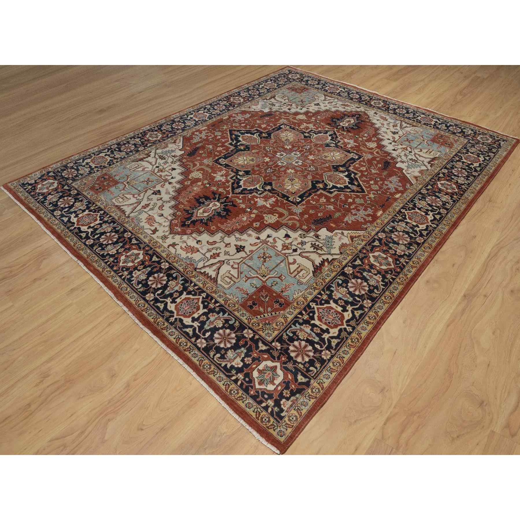 Heriz-Hand-Knotted-Rug-463970