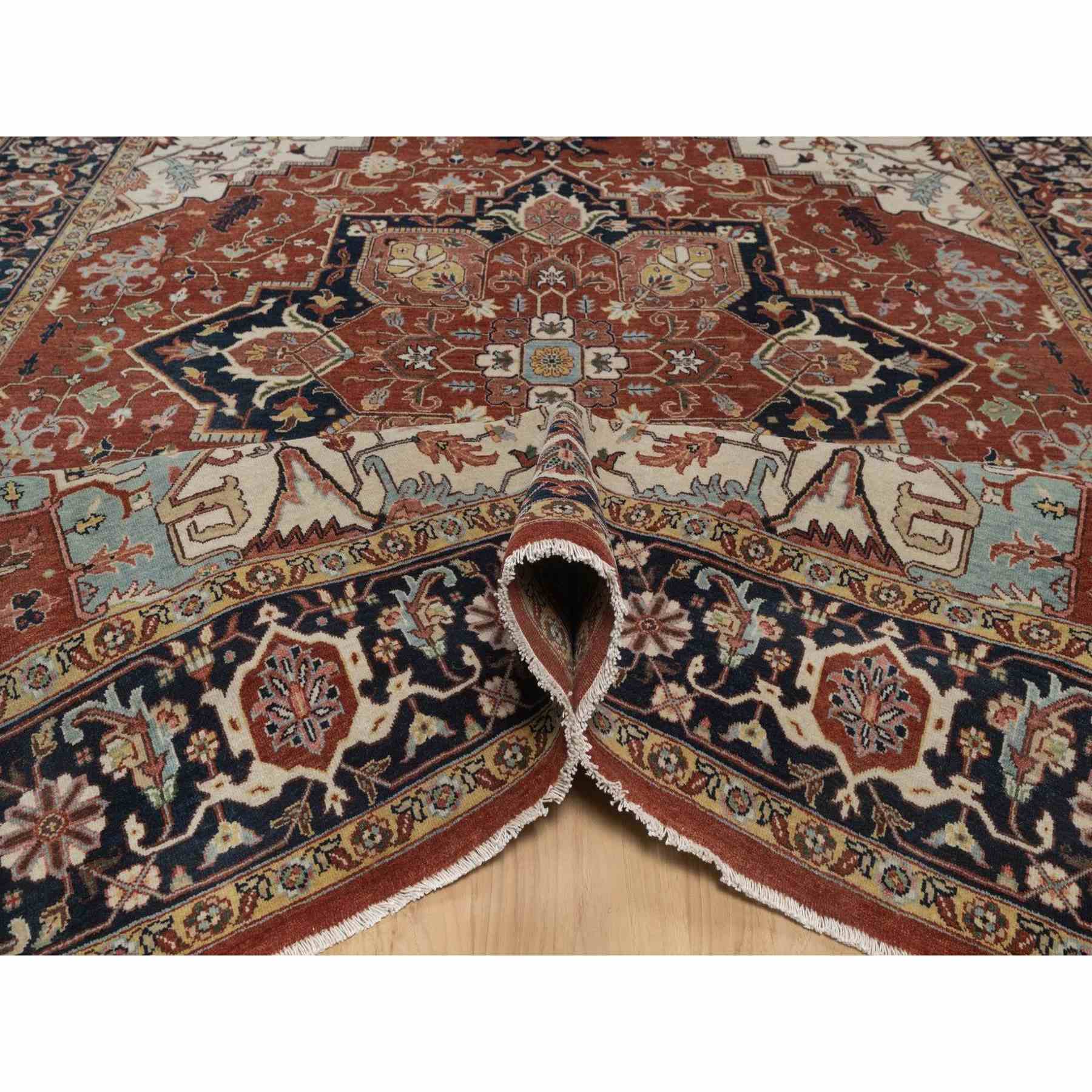 Heriz-Hand-Knotted-Rug-463970