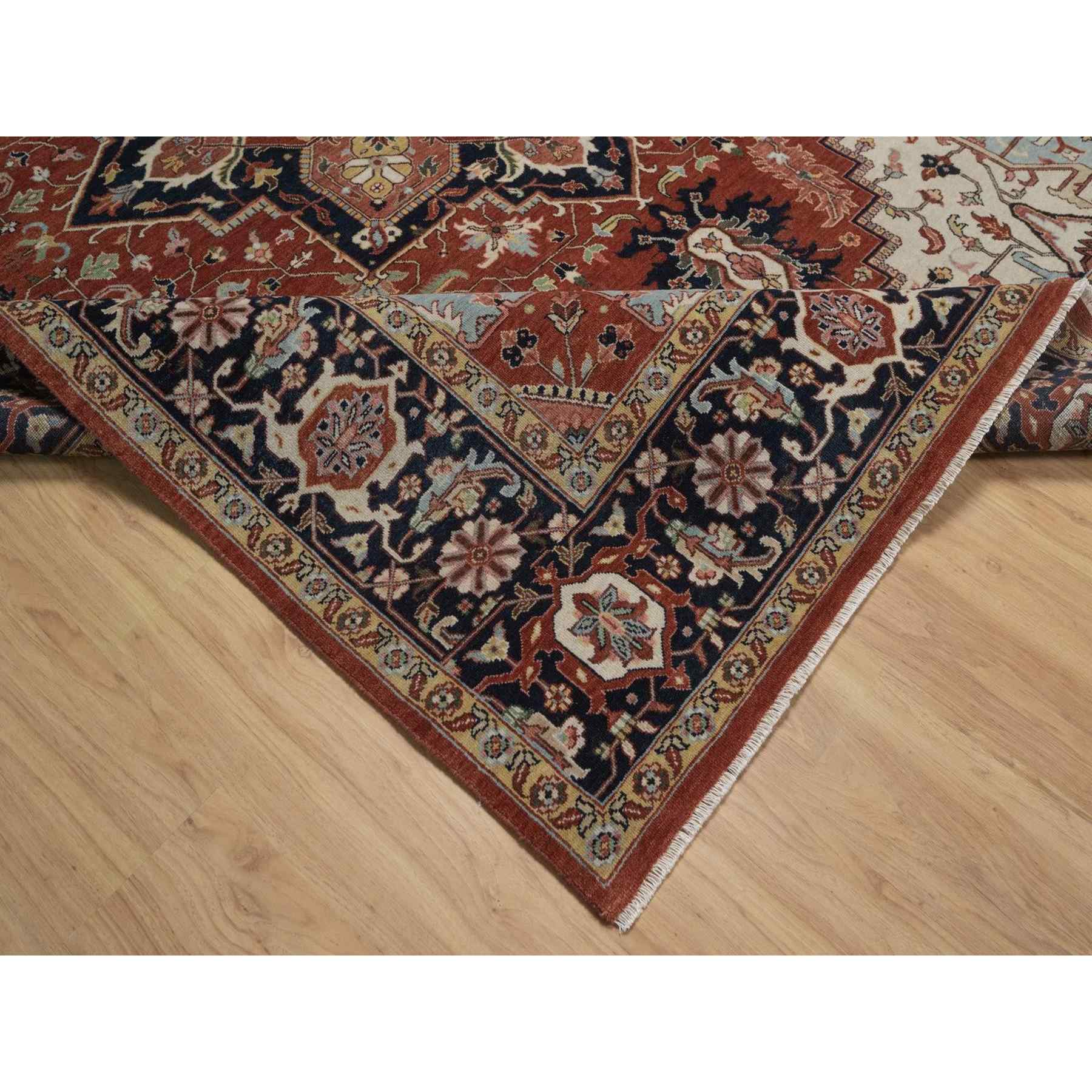 Heriz-Hand-Knotted-Rug-463970