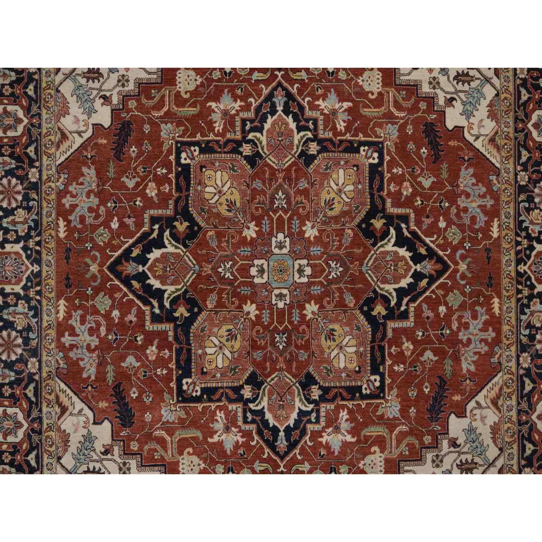 Heriz-Hand-Knotted-Rug-463970