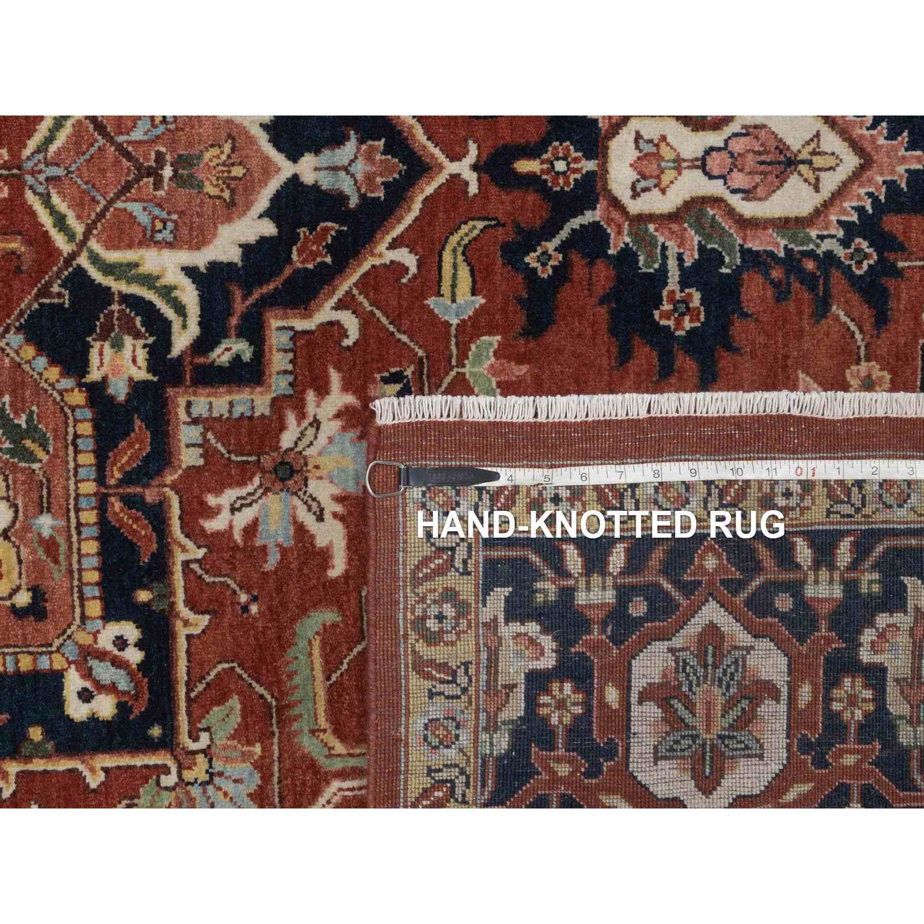 Heriz-Hand-Knotted-Rug-463970