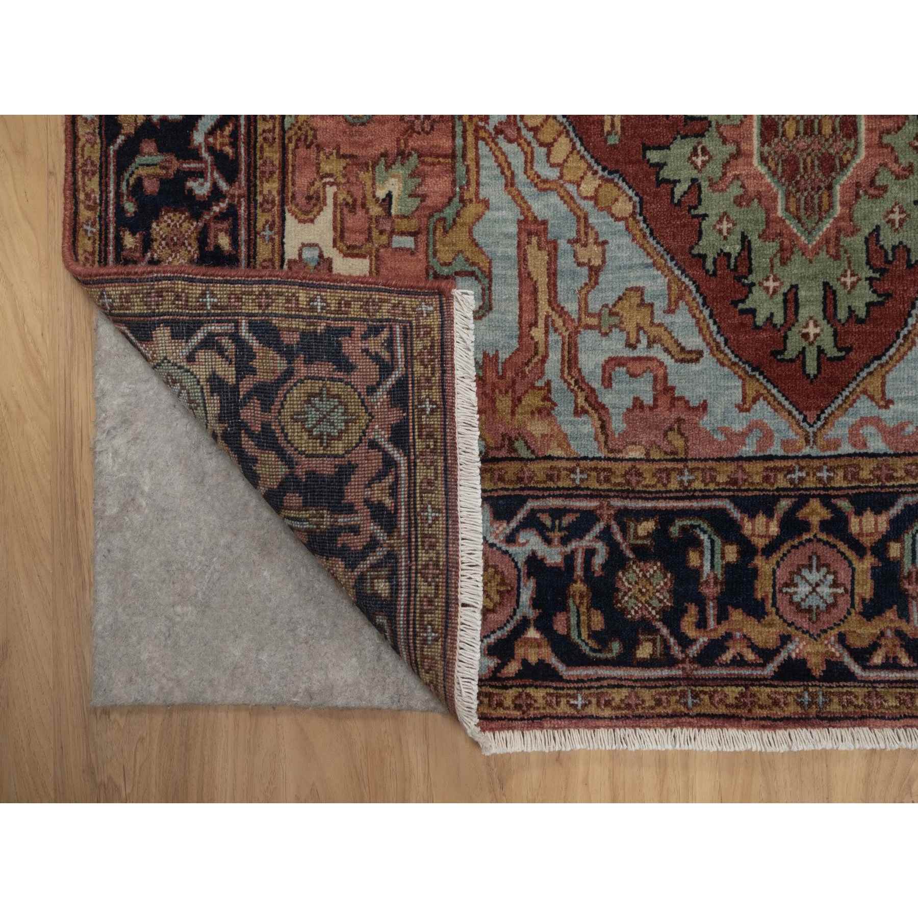 Heriz-Hand-Knotted-Rug-463980