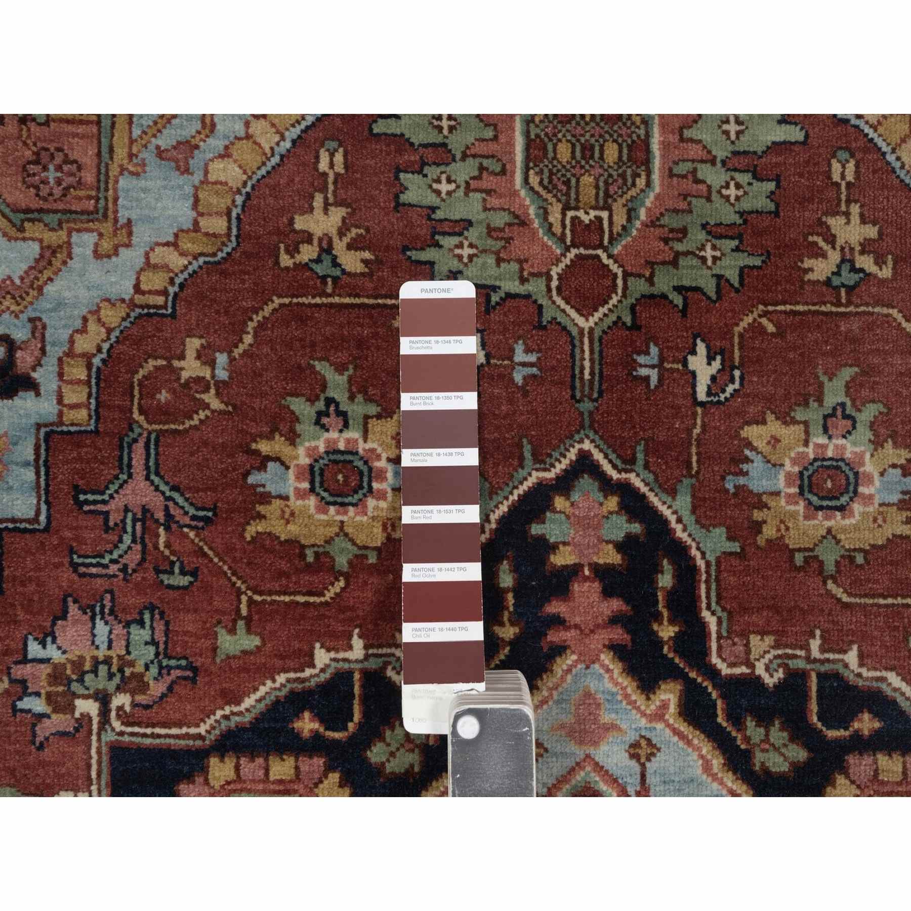 Heriz-Hand-Knotted-Rug-463980