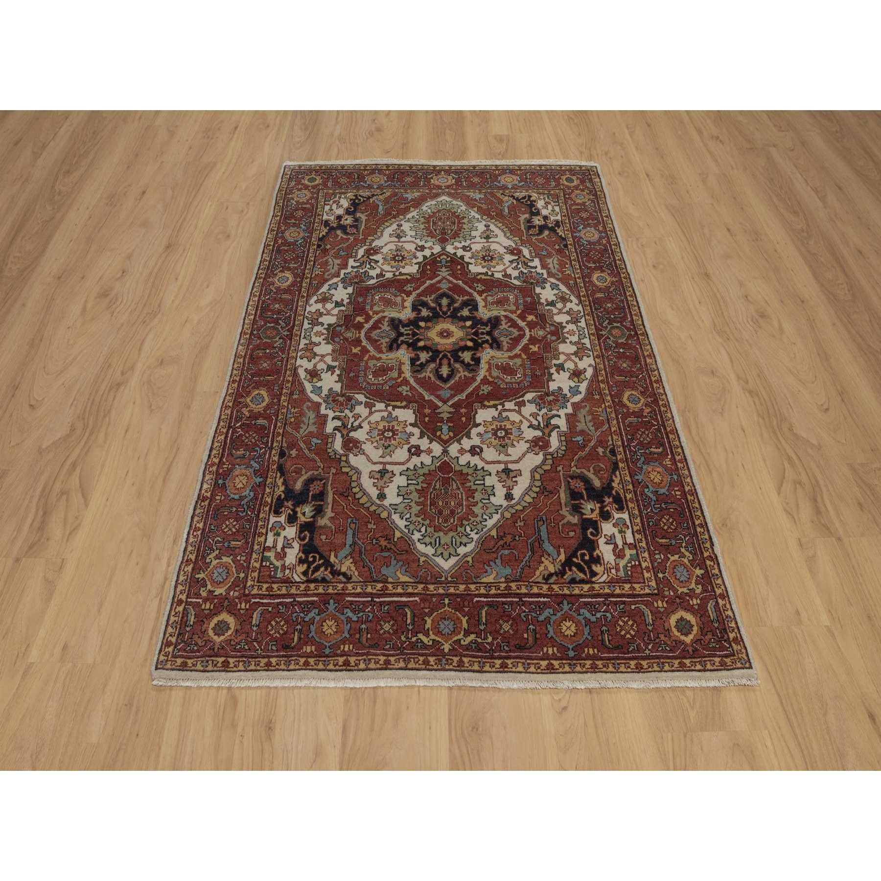 Heriz-Hand-Knotted-Rug-463985