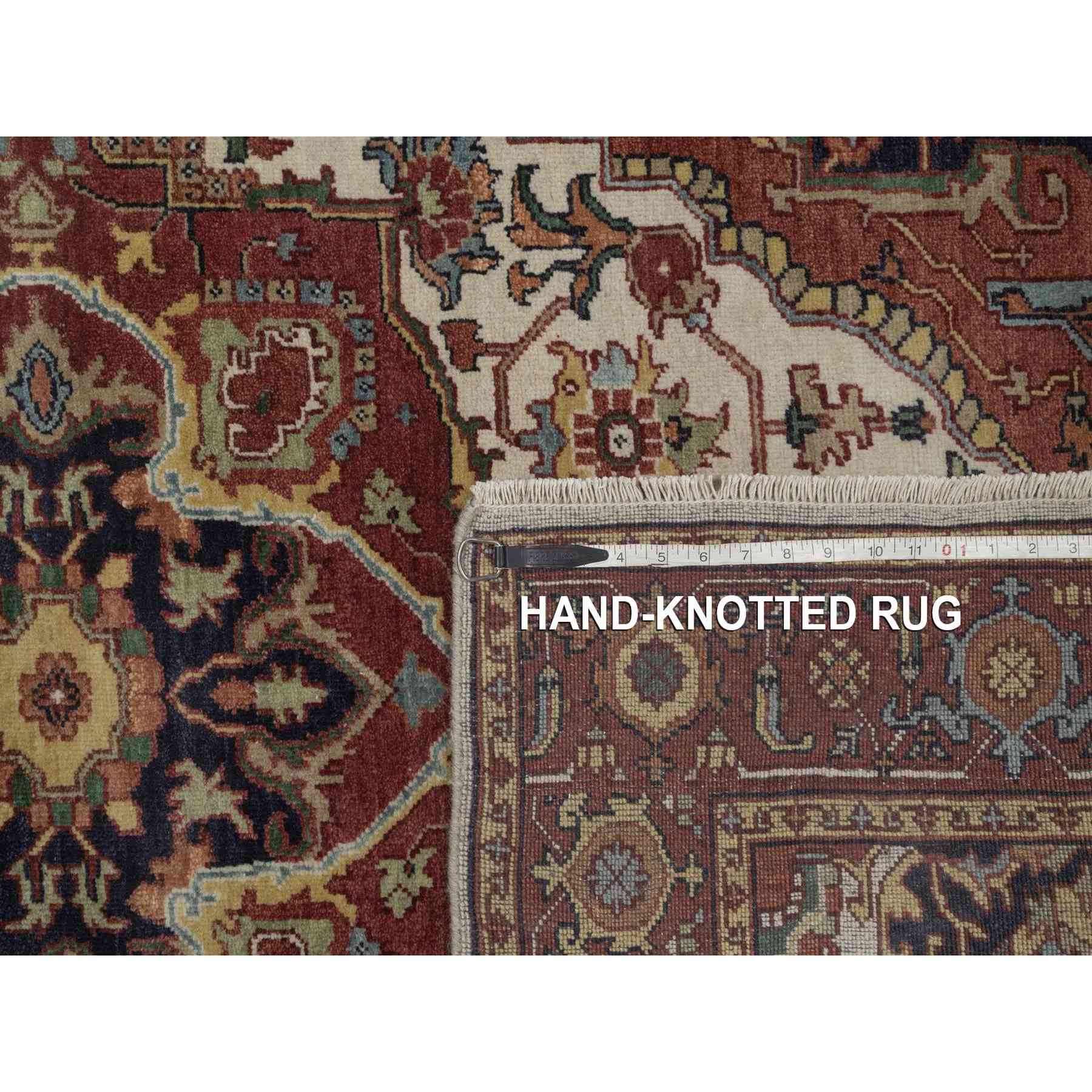 Heriz-Hand-Knotted-Rug-463985