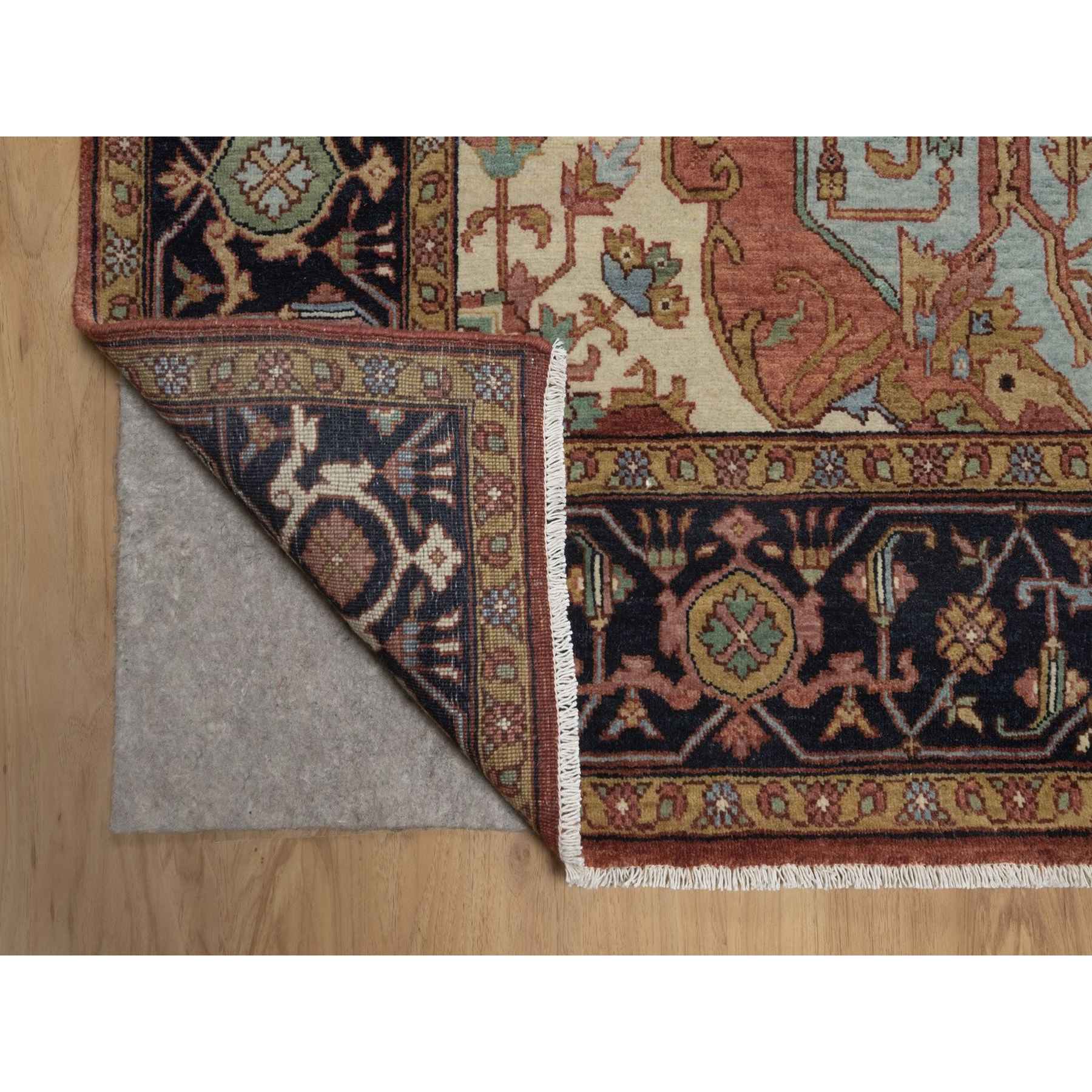 Heriz-Hand-Knotted-Rug-463990