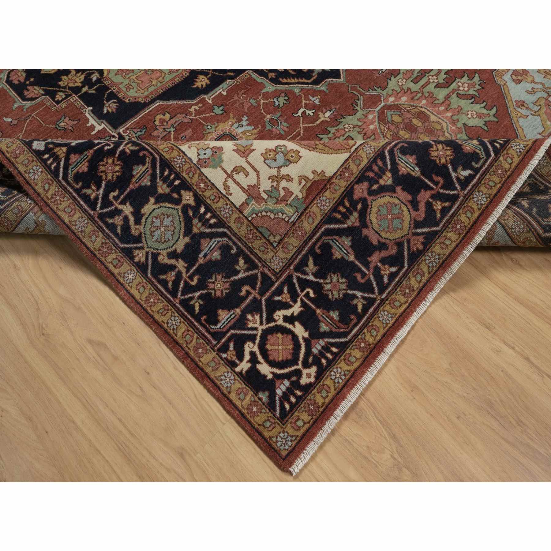 Heriz-Hand-Knotted-Rug-463990