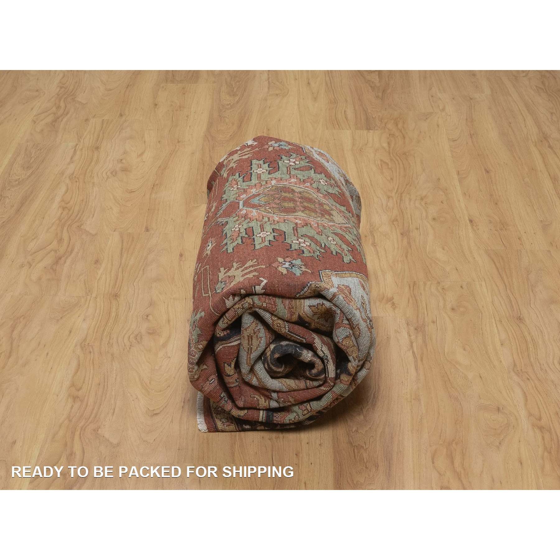 Heriz-Hand-Knotted-Rug-463990