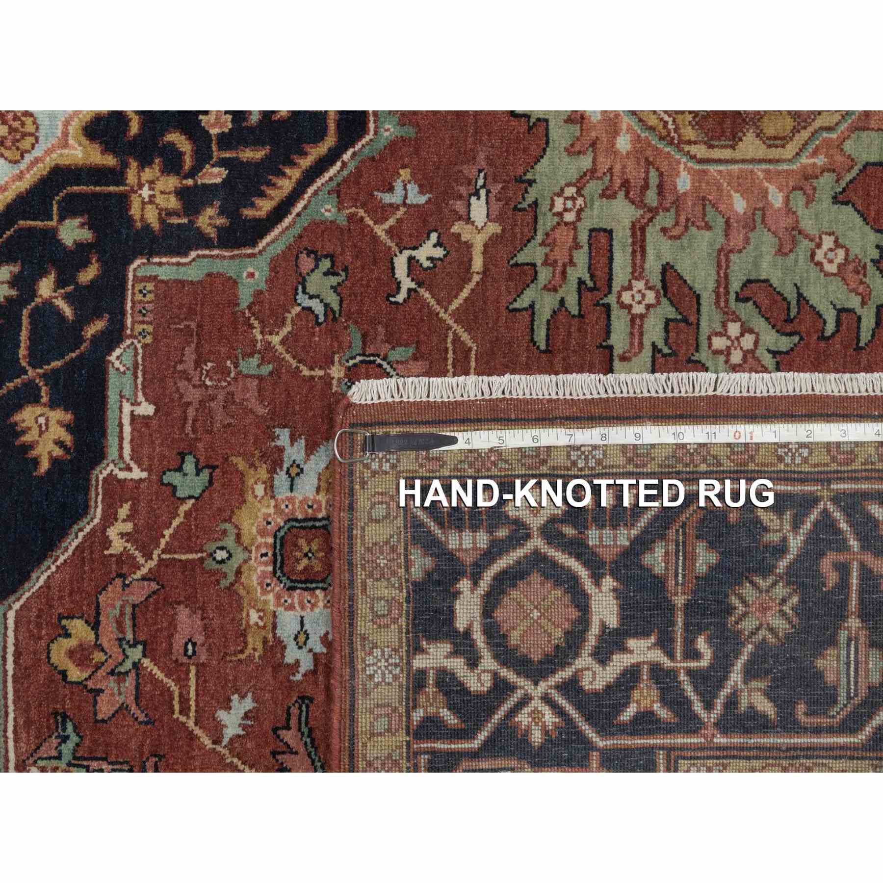 Heriz-Hand-Knotted-Rug-463990