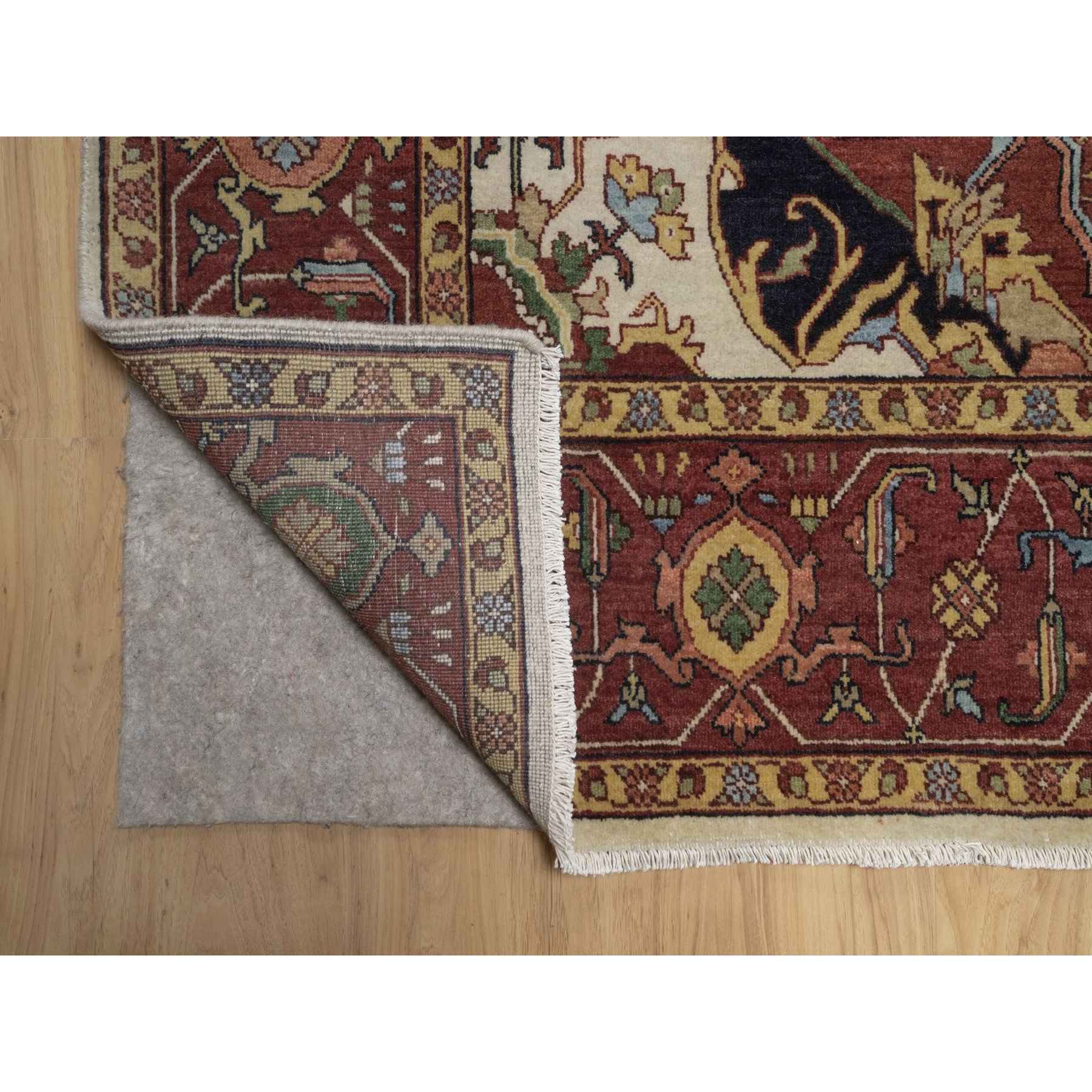 Heriz-Hand-Knotted-Rug-464000