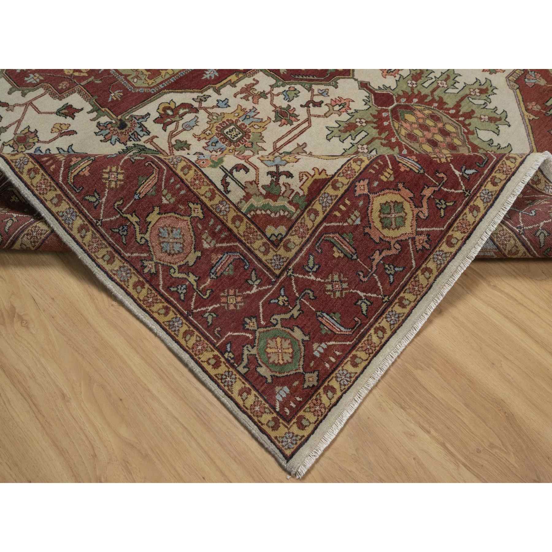 Heriz-Hand-Knotted-Rug-464000