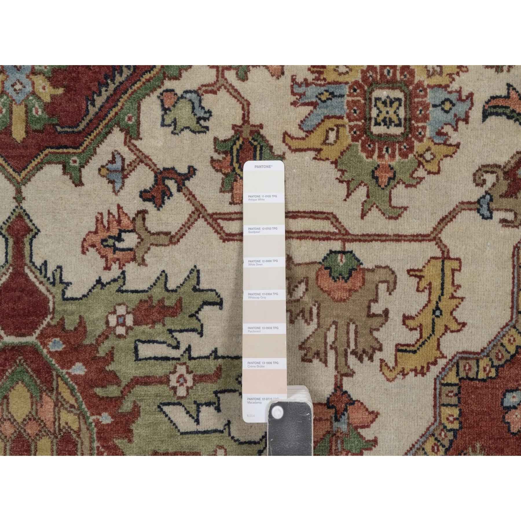 Heriz-Hand-Knotted-Rug-464000
