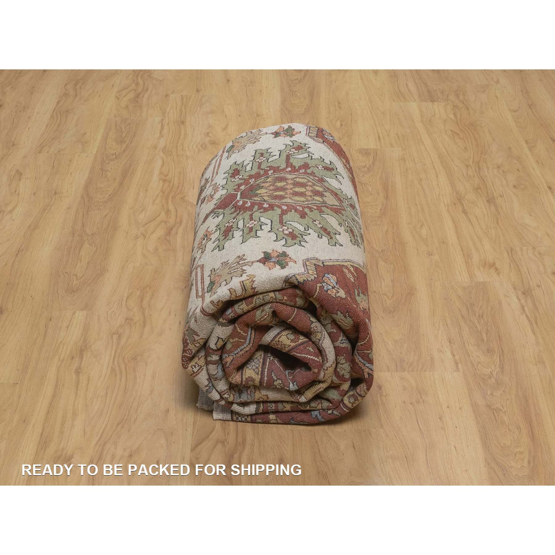 Heriz-Hand-Knotted-Rug-464000