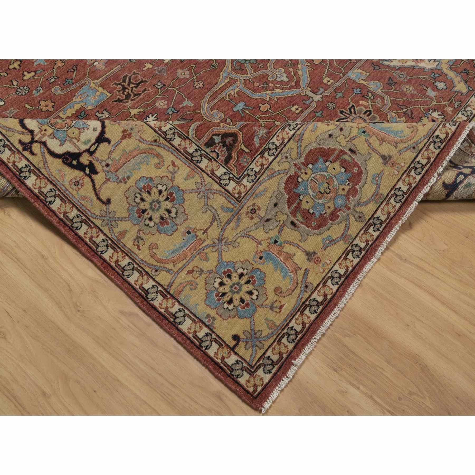 Heriz-Hand-Knotted-Rug-464005
