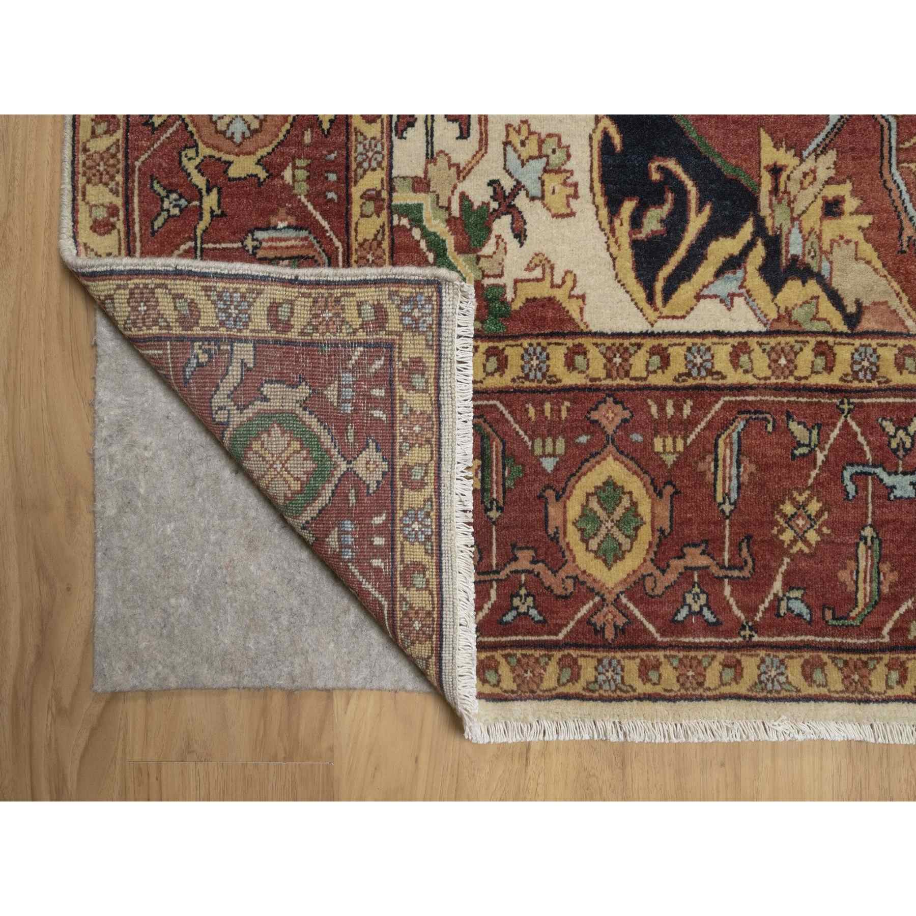 Heriz-Hand-Knotted-Rug-464010