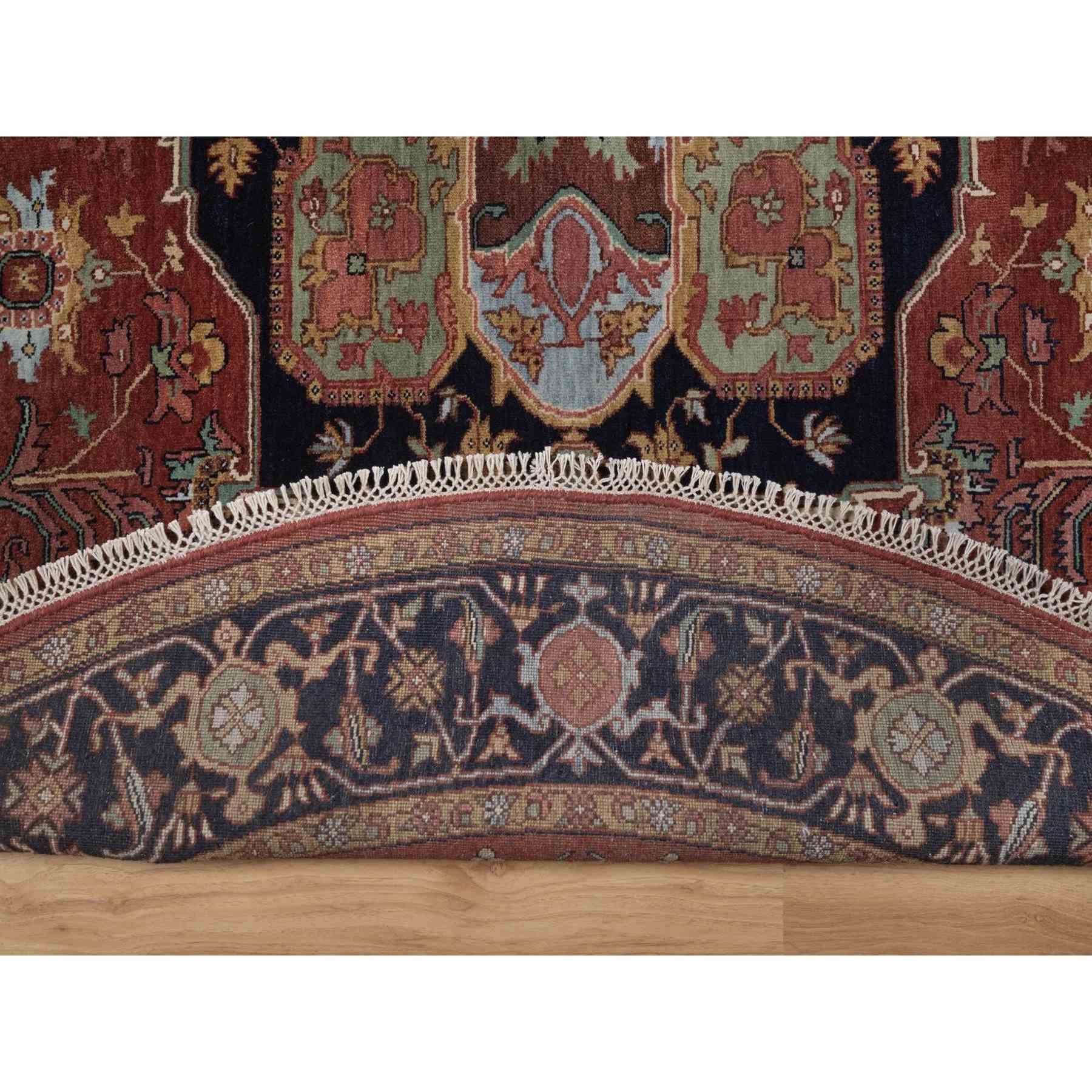 Heriz-Hand-Knotted-Rug-464020