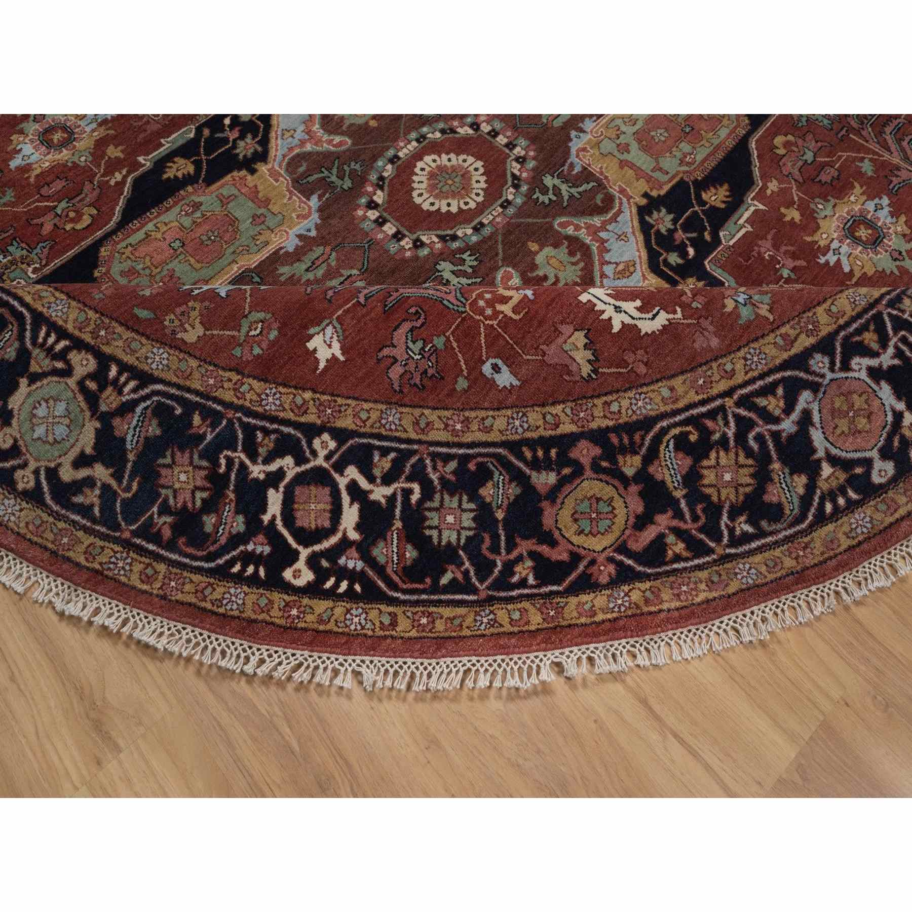 Heriz-Hand-Knotted-Rug-464020